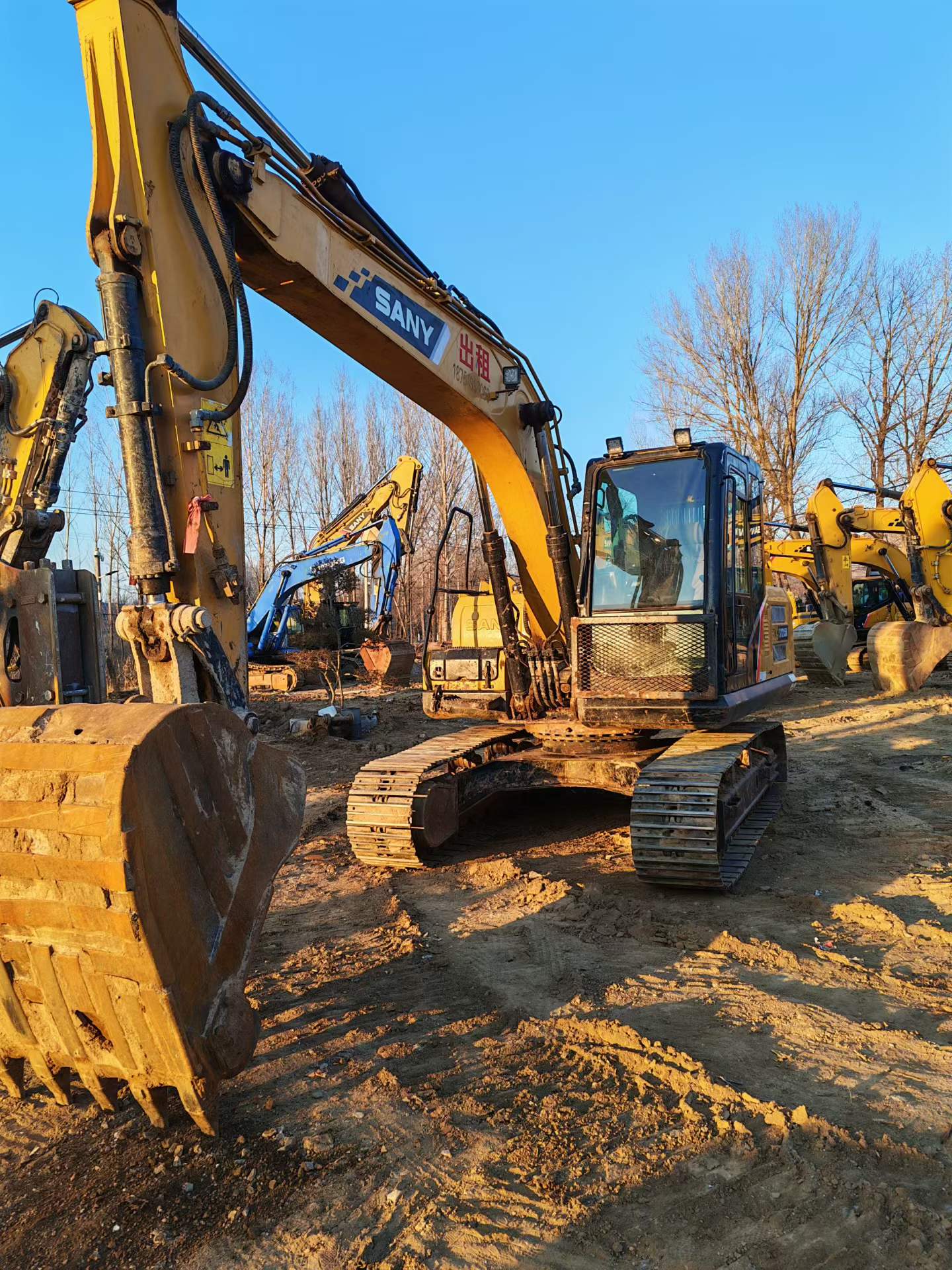 Buy Sany SY55 Used Excavator