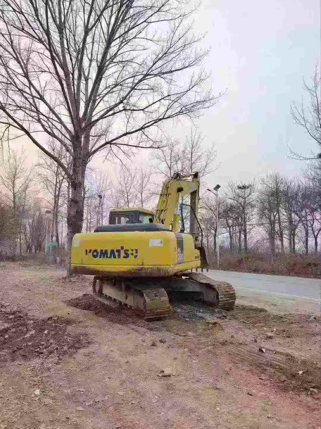 Used Komatsu PW200-7 Excavator 2016 Model / 4