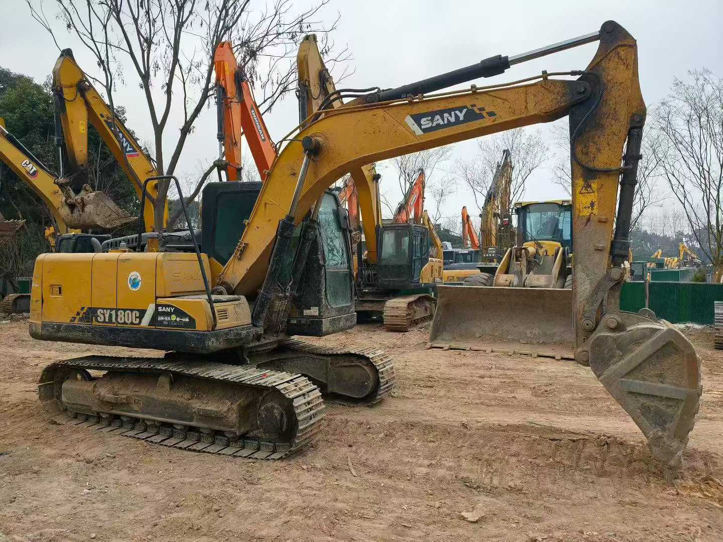 Buy Sany SY125H Used Excavator