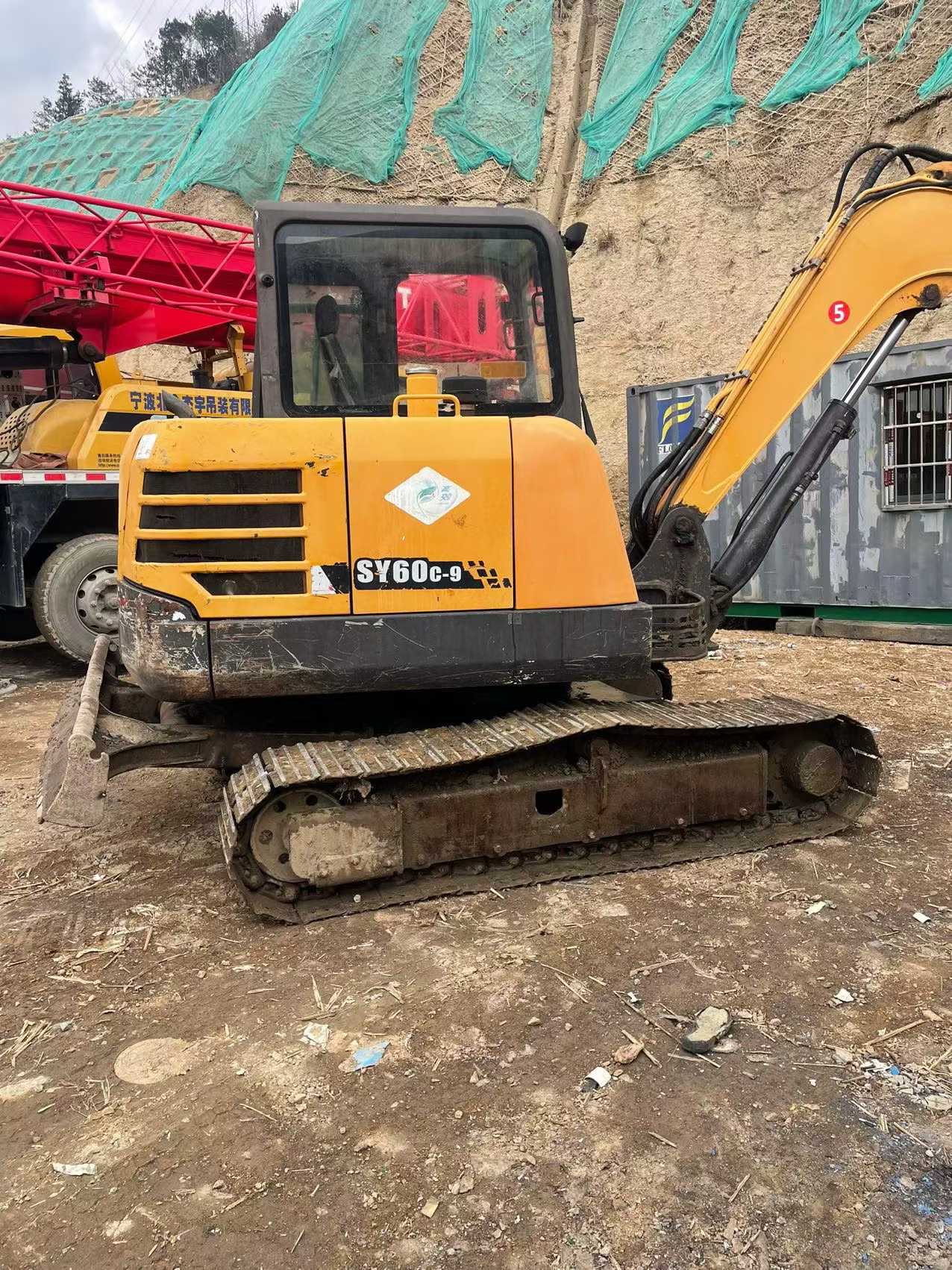 Used Sany SY55 Excavator 2015 Model / 4