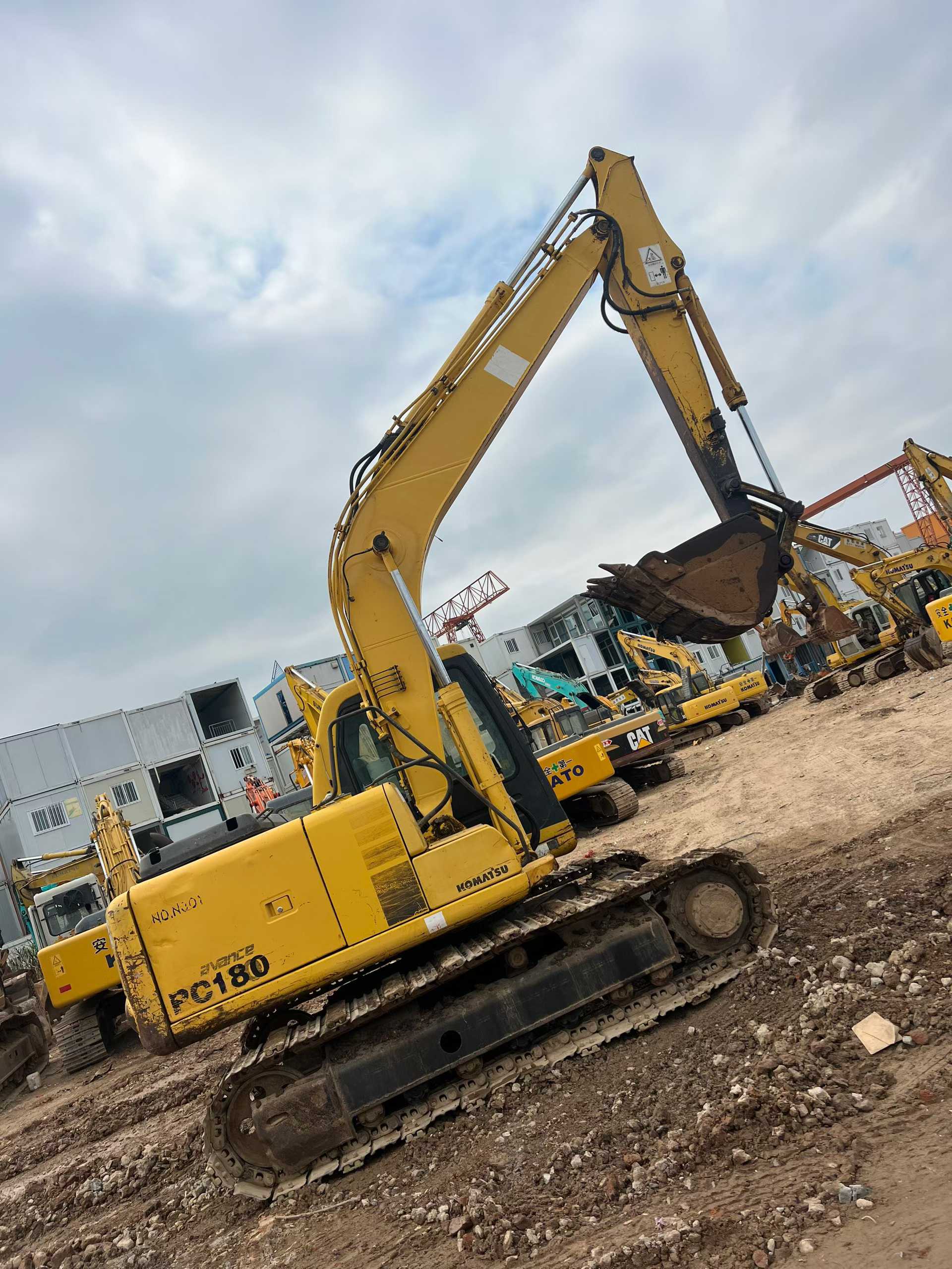 Used Komatsu PC120-6E0 Excavator 2016 Model / 2