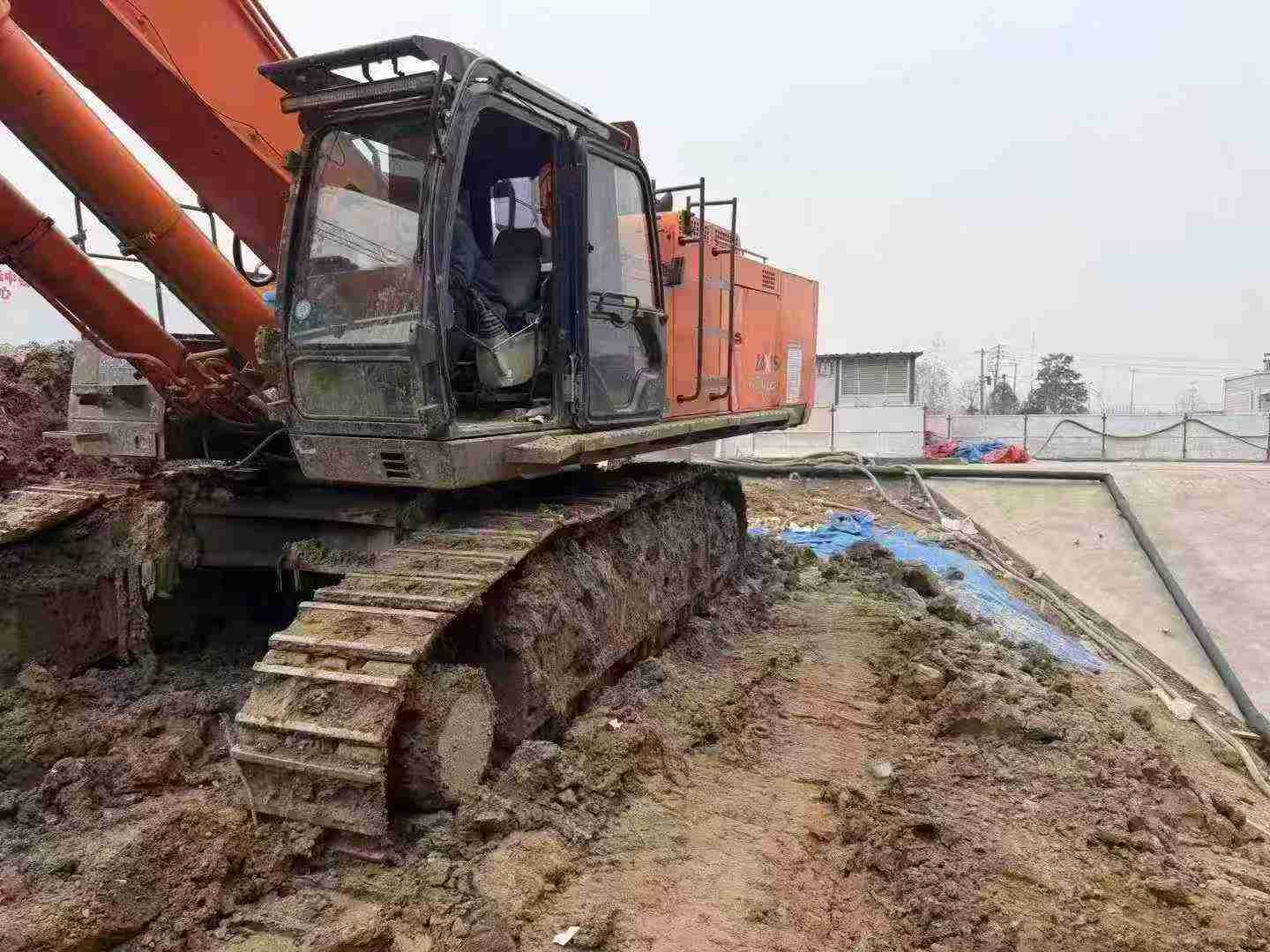 Used Hitachi ZX70-5G Excavator 2015 Model / 7