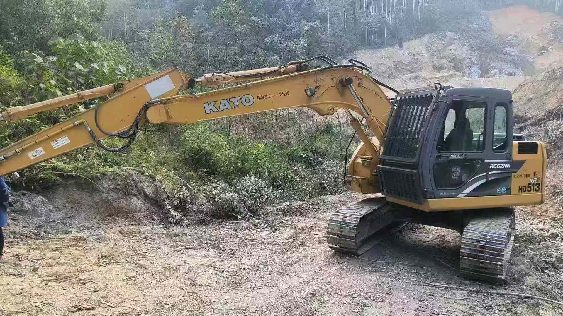 Used Kato HD513MR-6 Excavator 2016 Model / 3