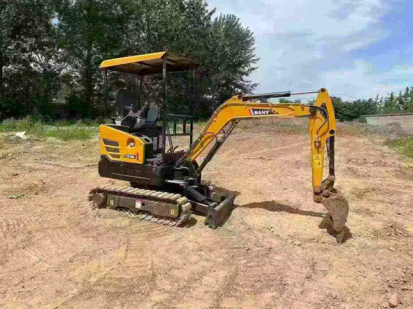 Buy Sany SY16C Used Excavator / 4 Used Sany SY16C Excavator 2016 Model / 4