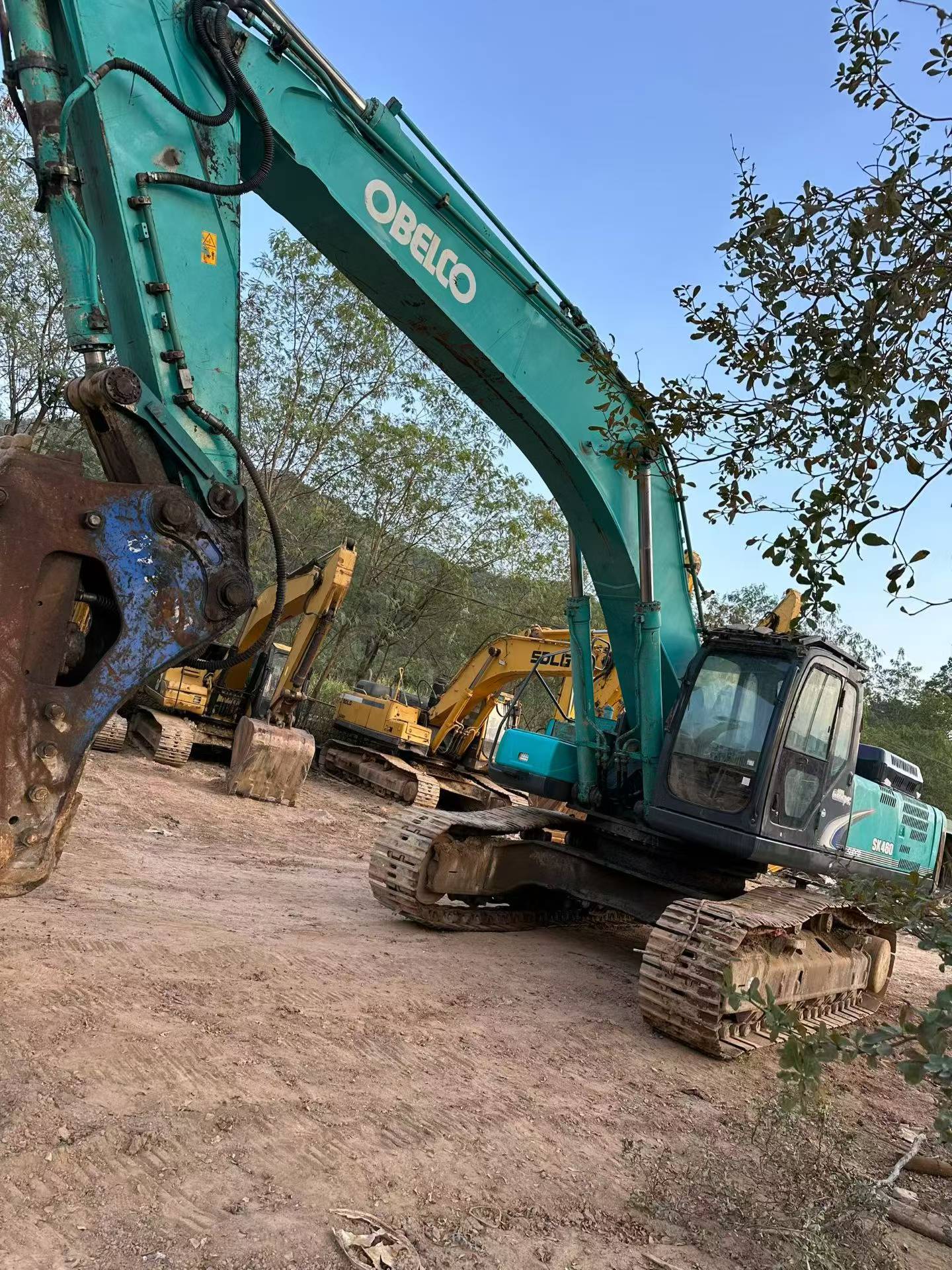 Used Kobelco SK60 Excavator 2017 Model / 2