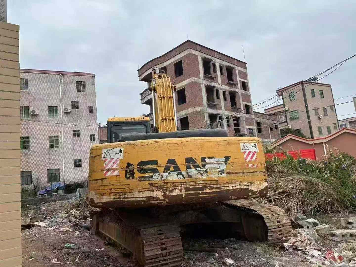 Buy Sany SY215C-8S Used Excavator