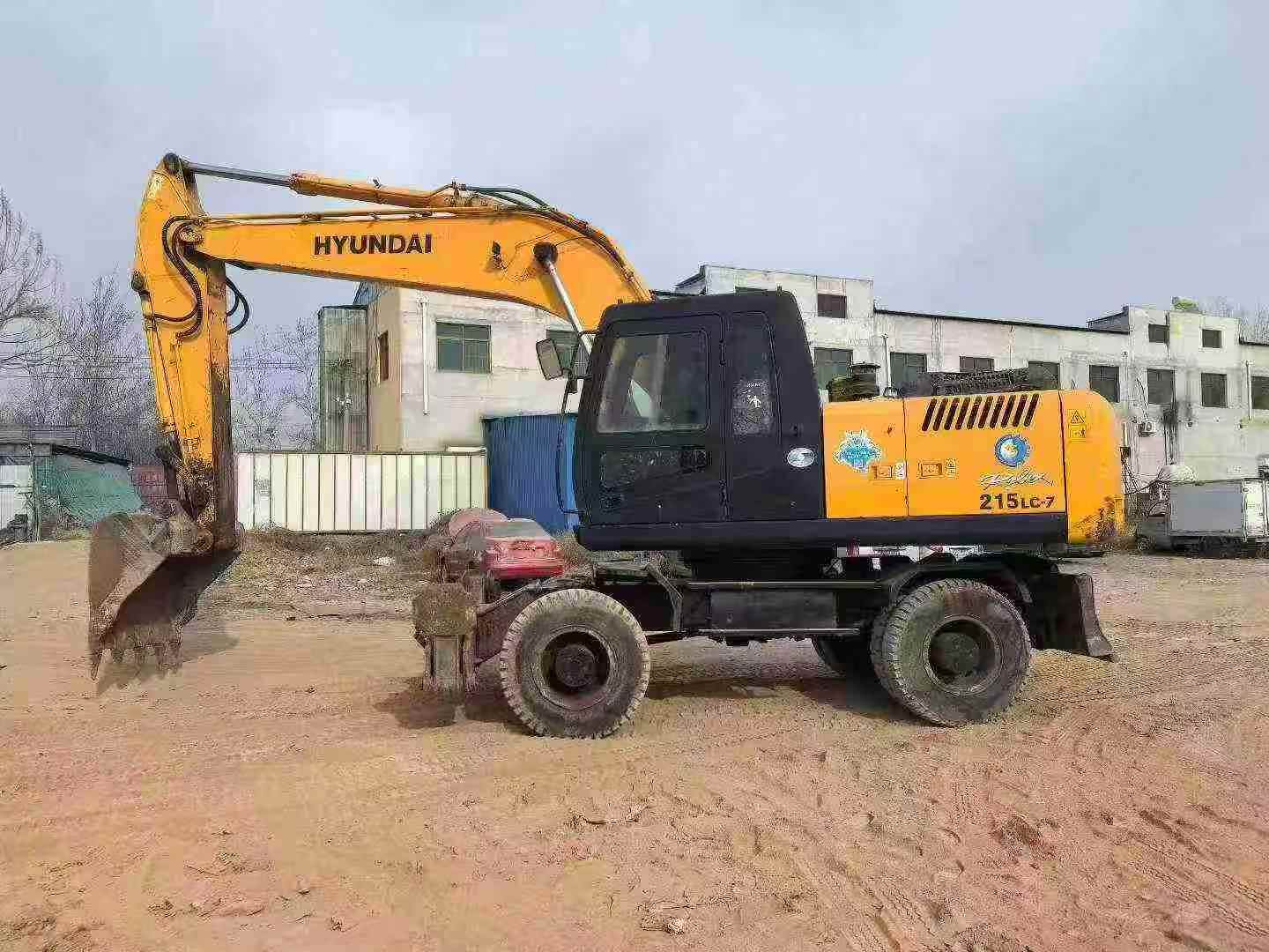 Used Hyundai R210WVS Excavator 2016 Model / 5