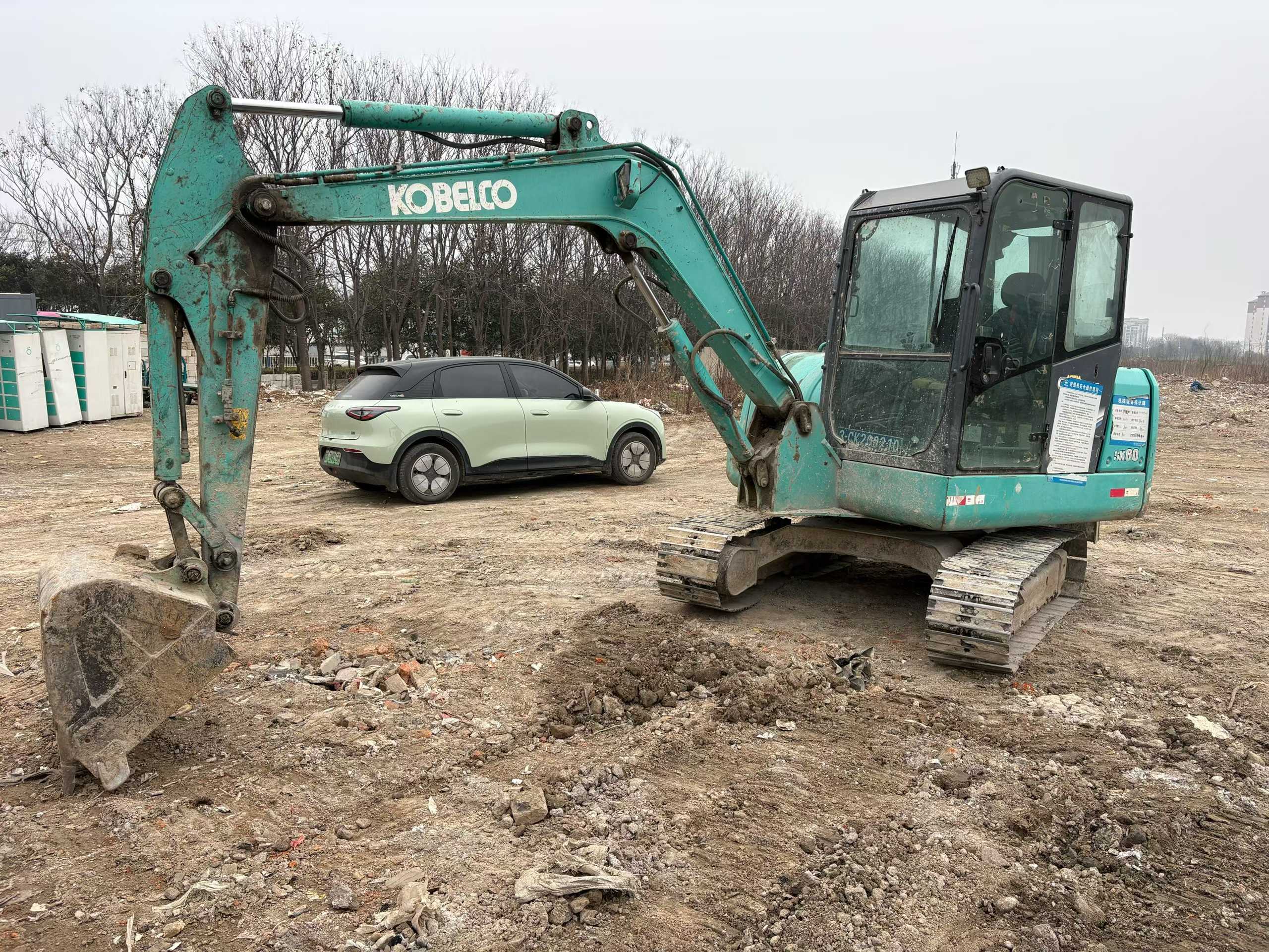 Used Kobelco SK60 Excavator 2017 Model / 2