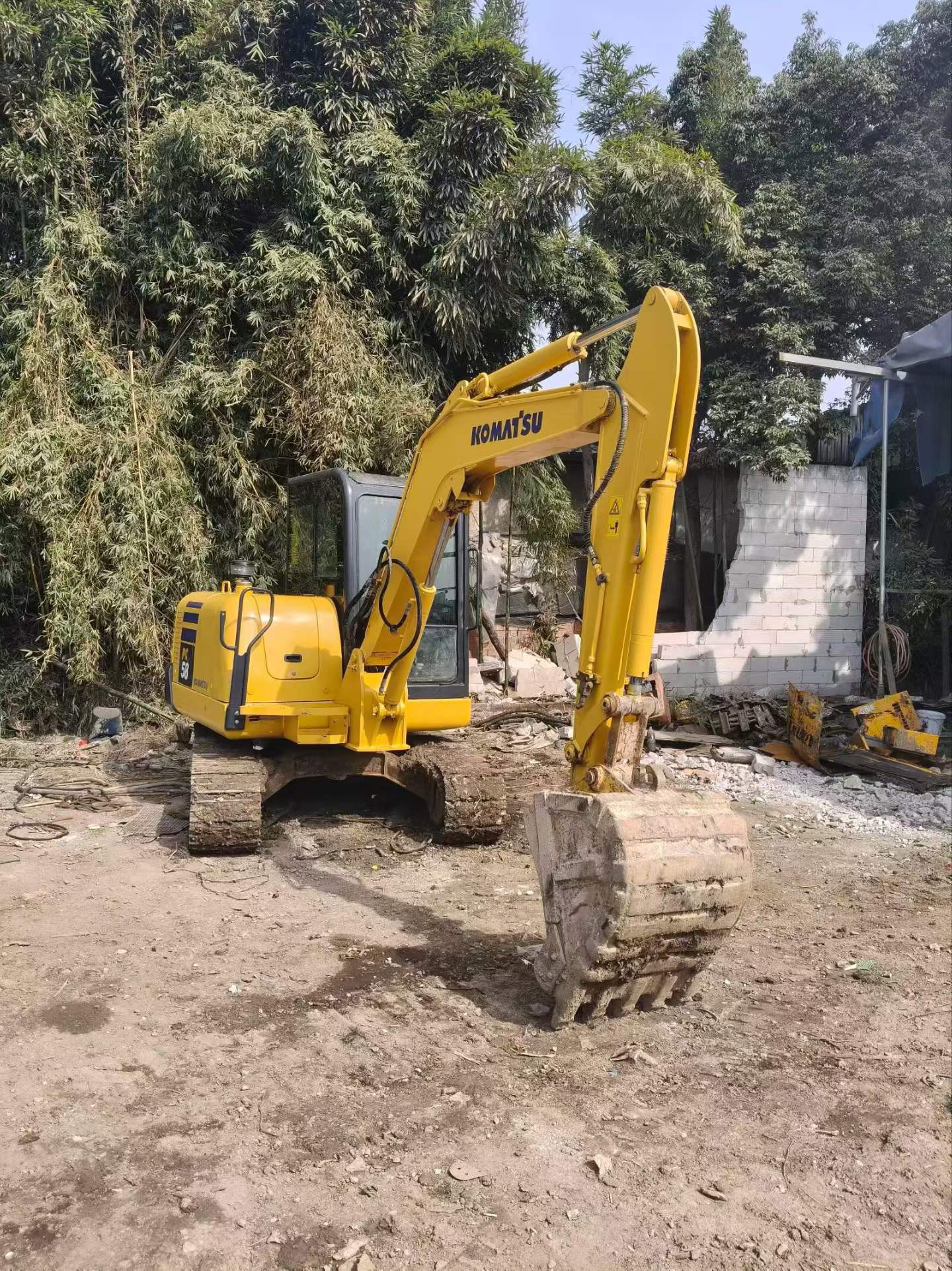 Used Komatsu PC58-8 Excavator 2016 Model / 2
