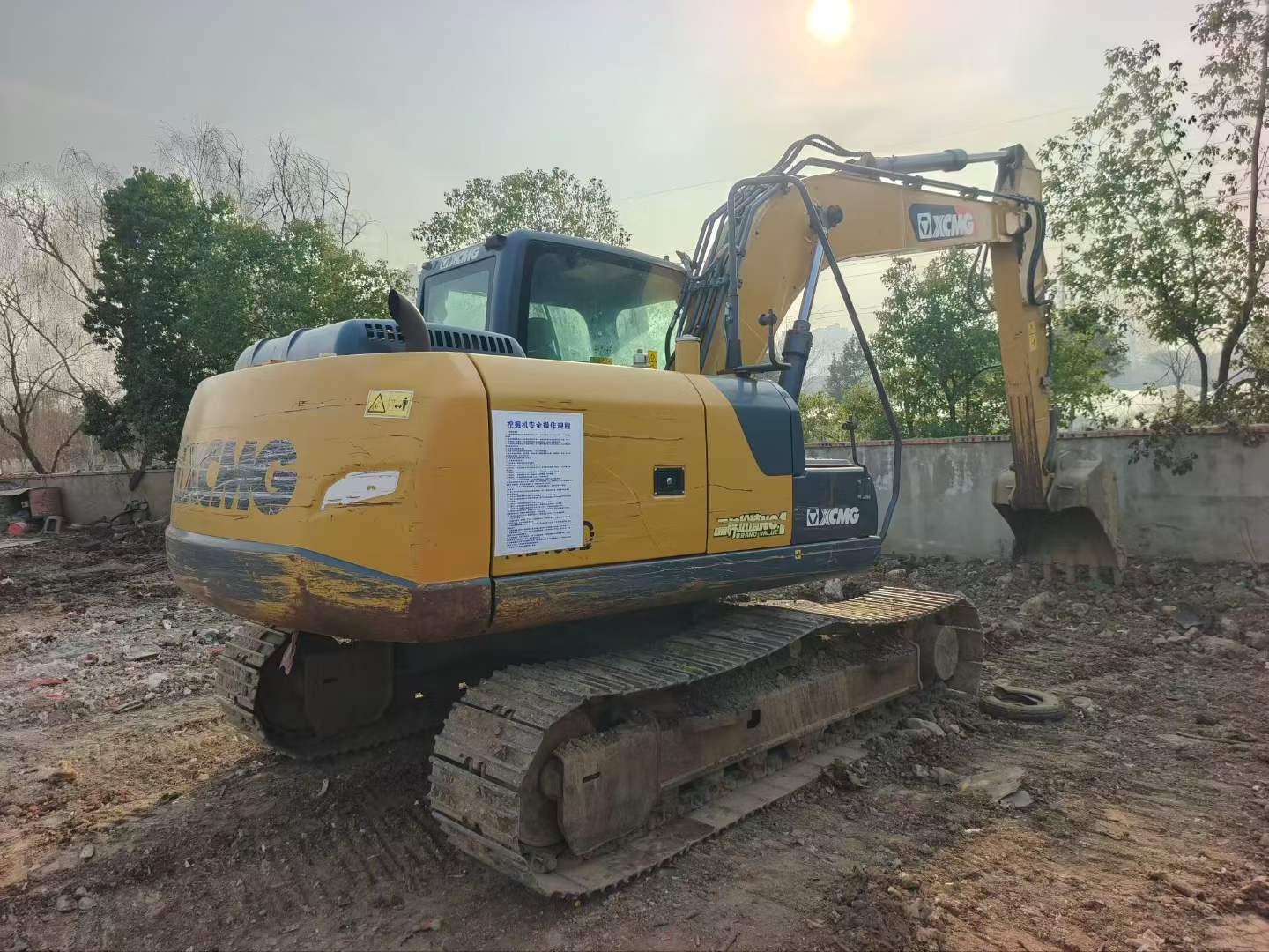 Used XCMG XE135GA Excavator 2022 Model / 6