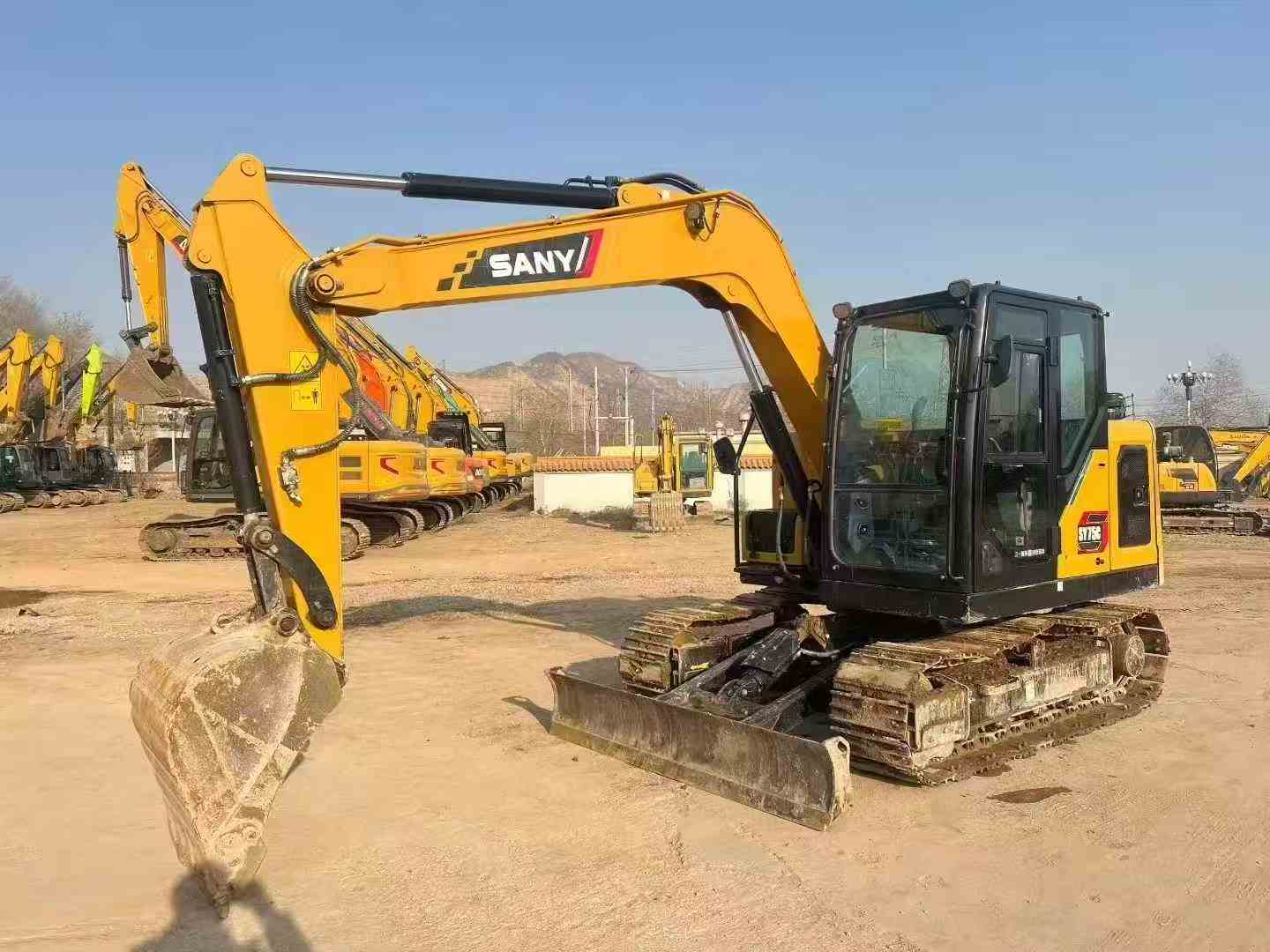 Used Sany SY75 Excavator 2024 Model / 2