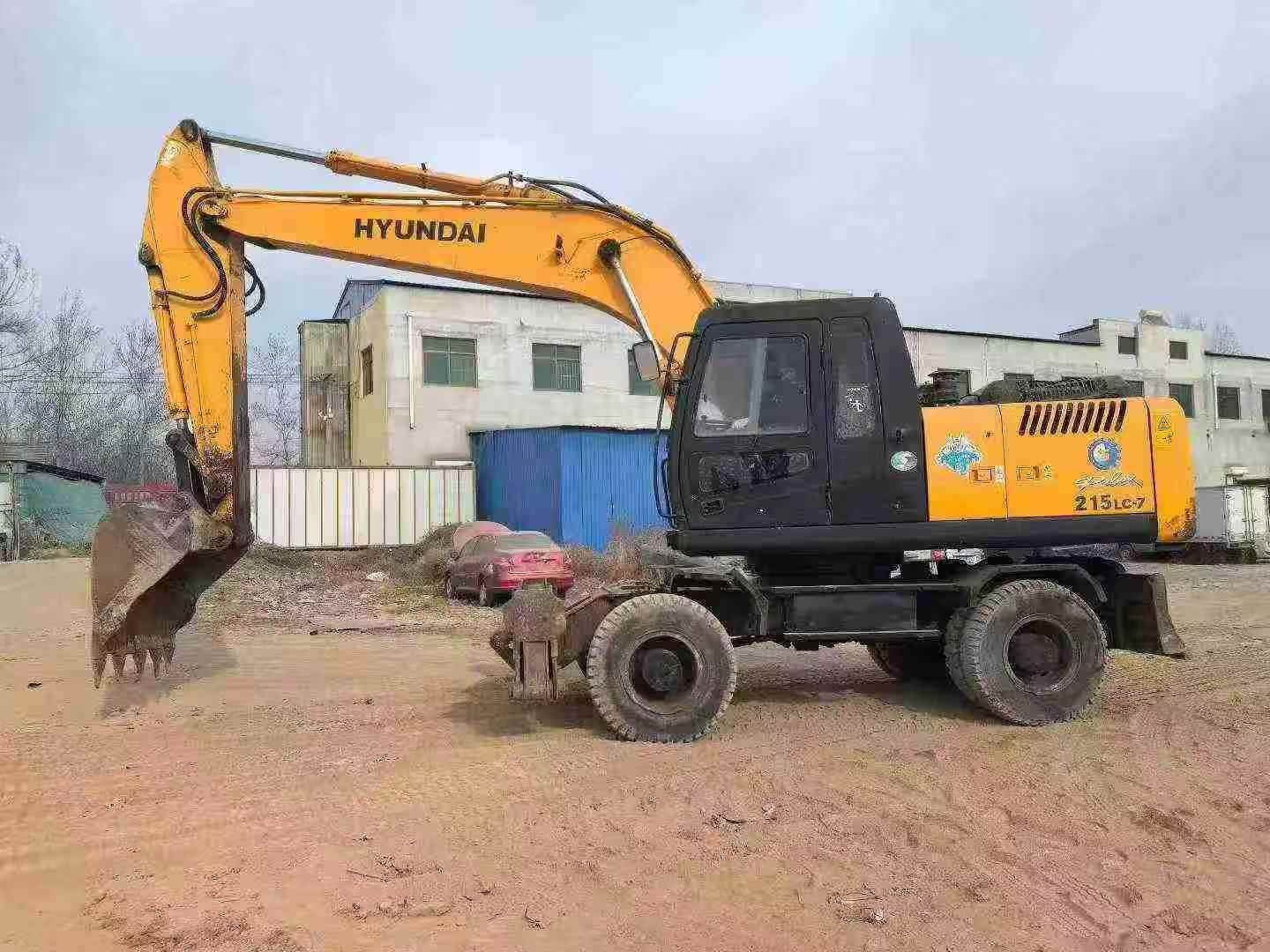 Used Hyundai R210WVS Excavator 2016 Model / 2