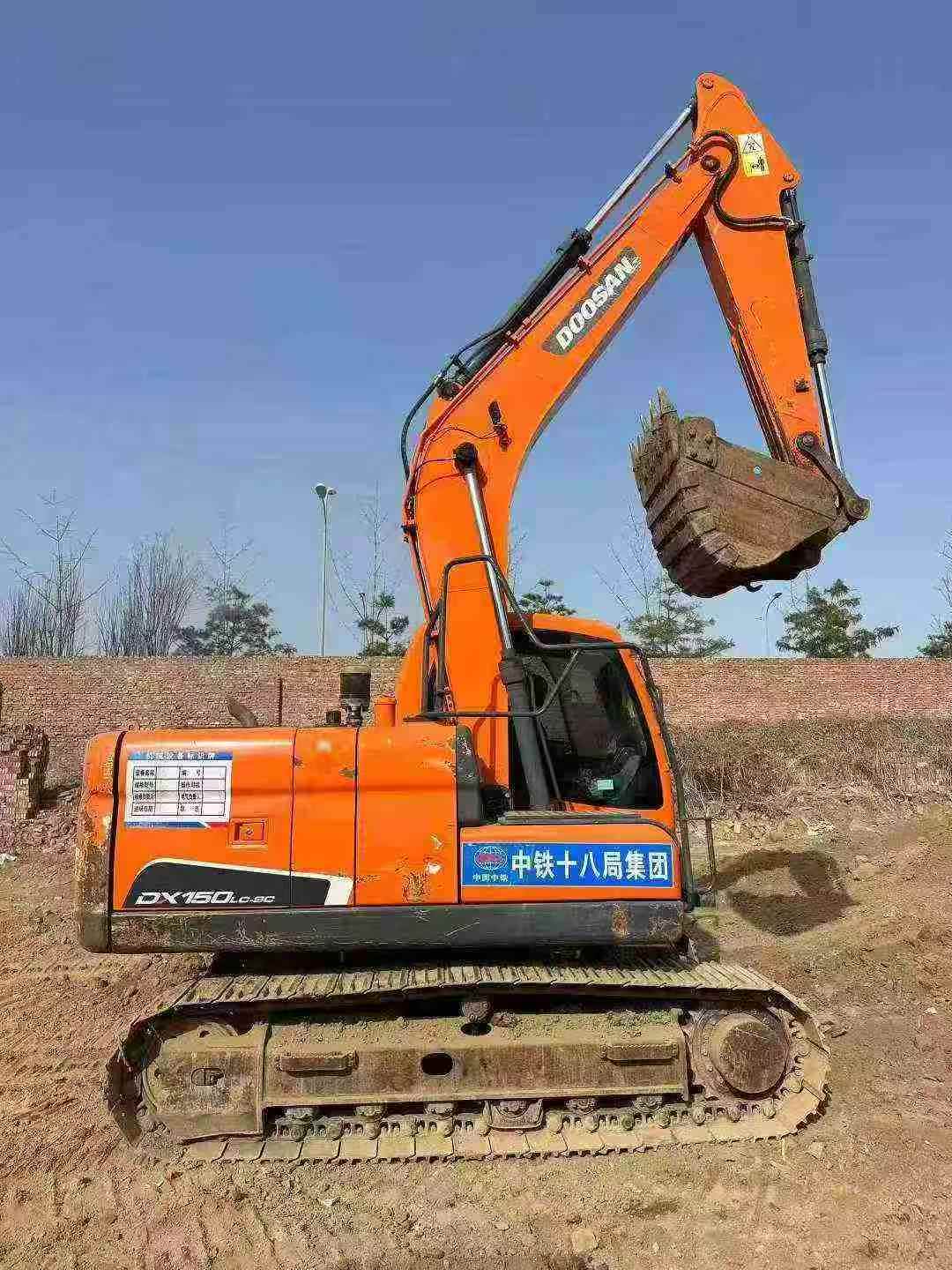 Used Doosan DX120-9C Excavator 2016 Model / 2
