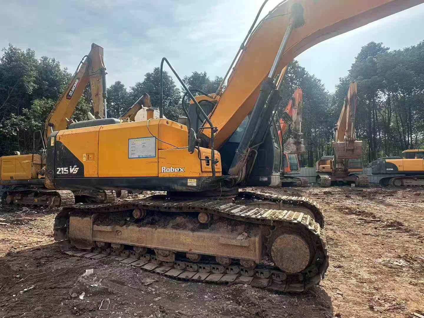 Used Hyundai R215VSN Excavator 2019 Model / 4