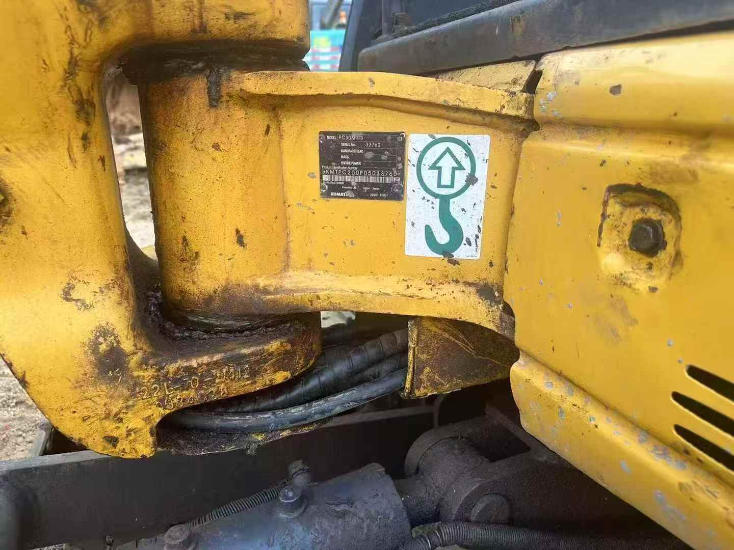 Used Komatsu PC30MR-3 Excavator 2016 Model / 8