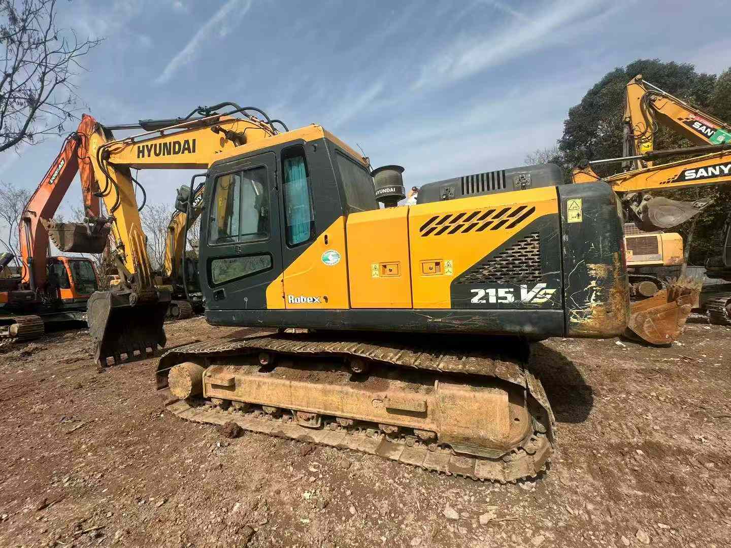 Used Hyundai R215VSN Excavator 2019 Model / 2