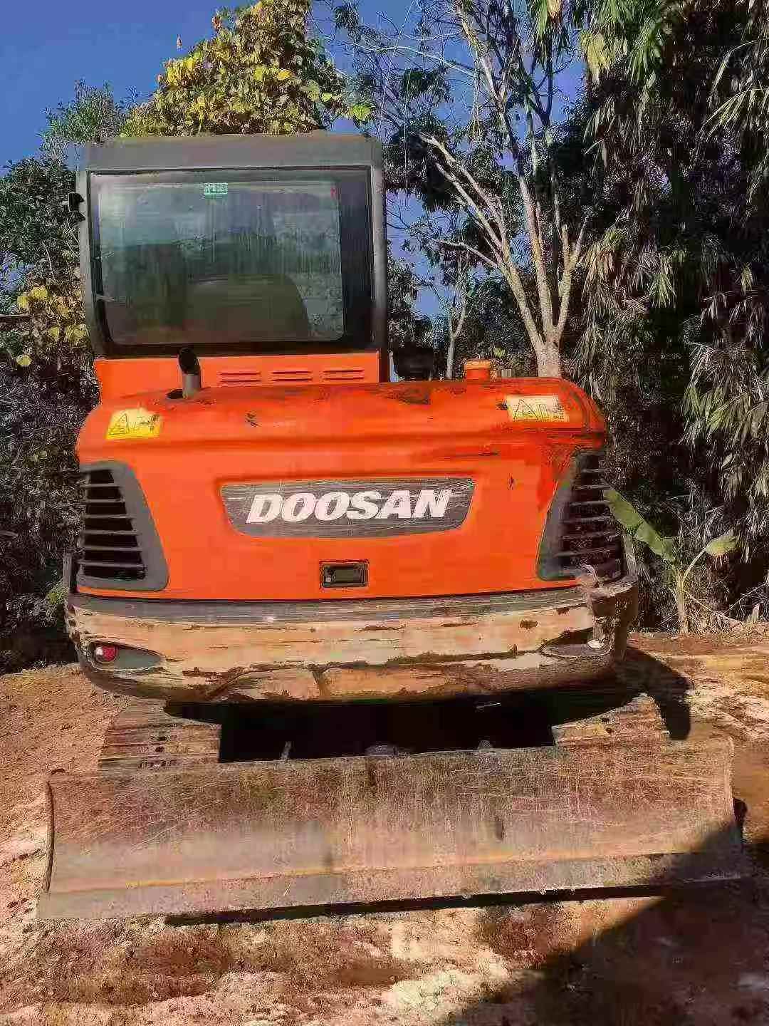 Buy Doosan DX55W Used Excavator