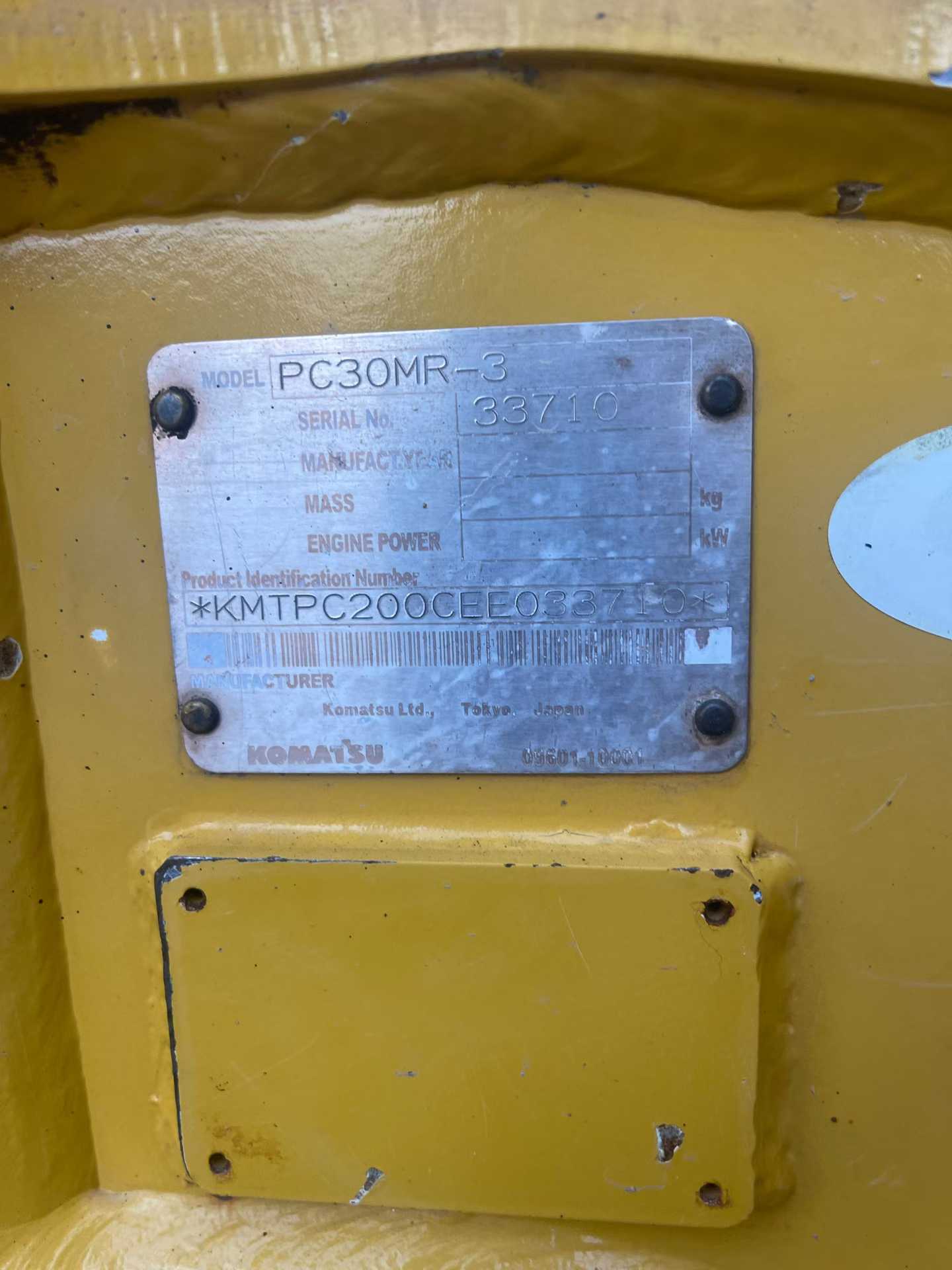 Used Komatsu PC30-3 Excavator 2016 Model / 7