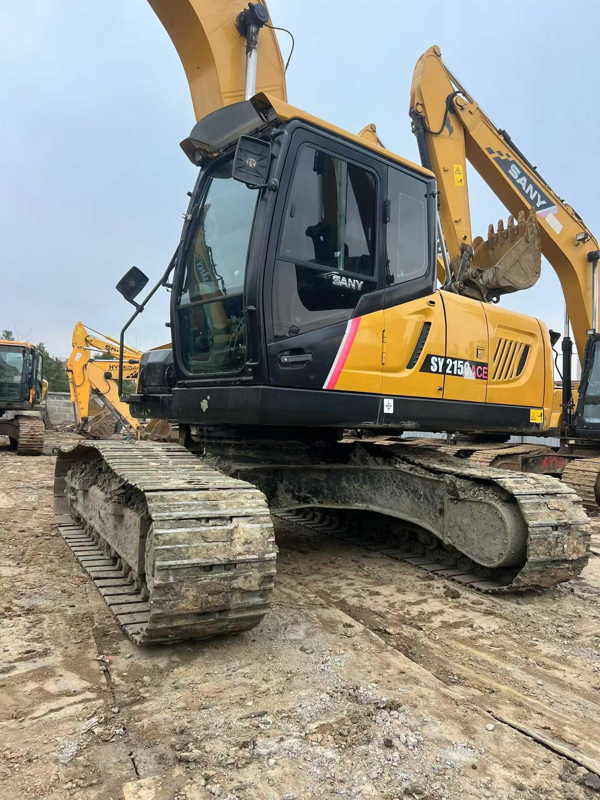 Buy Sany SY215W Used Excavator / 3 Used Sany SY215W Excavator 2022 Model / 3