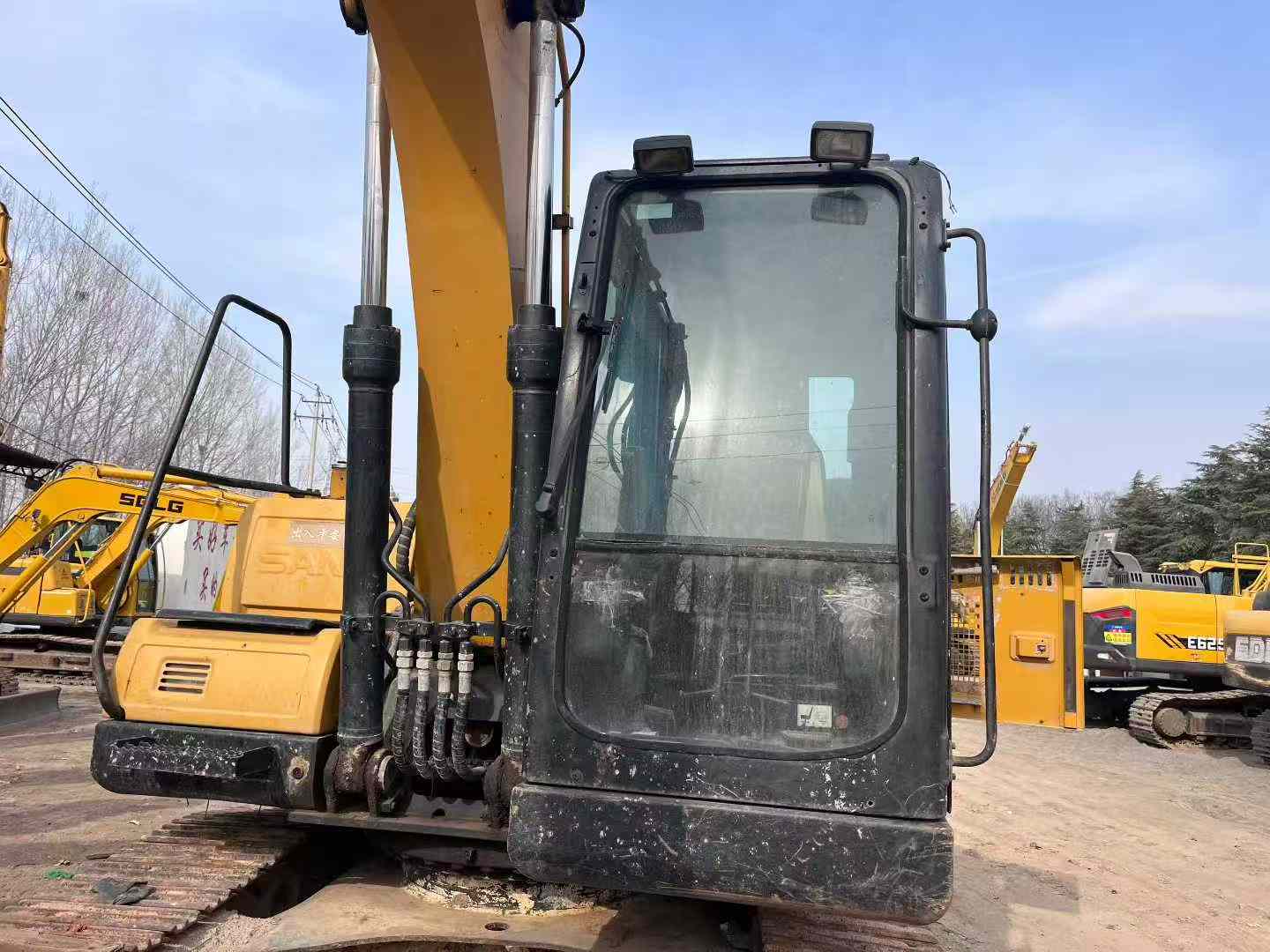 Used Sany SY135 Excavator 2017 Model / 4