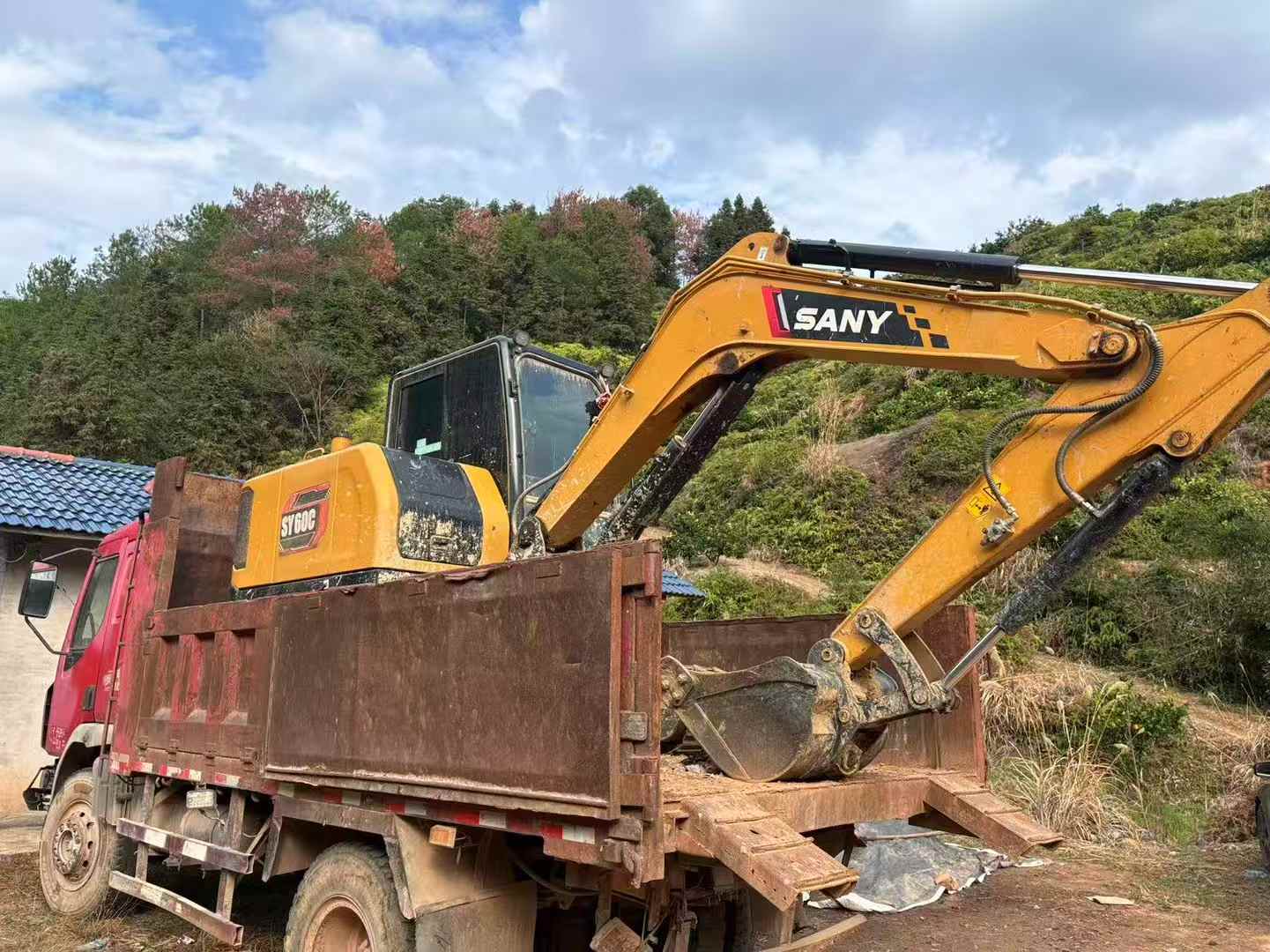 Used Sany SY55 Excavator 2024 Model / 4