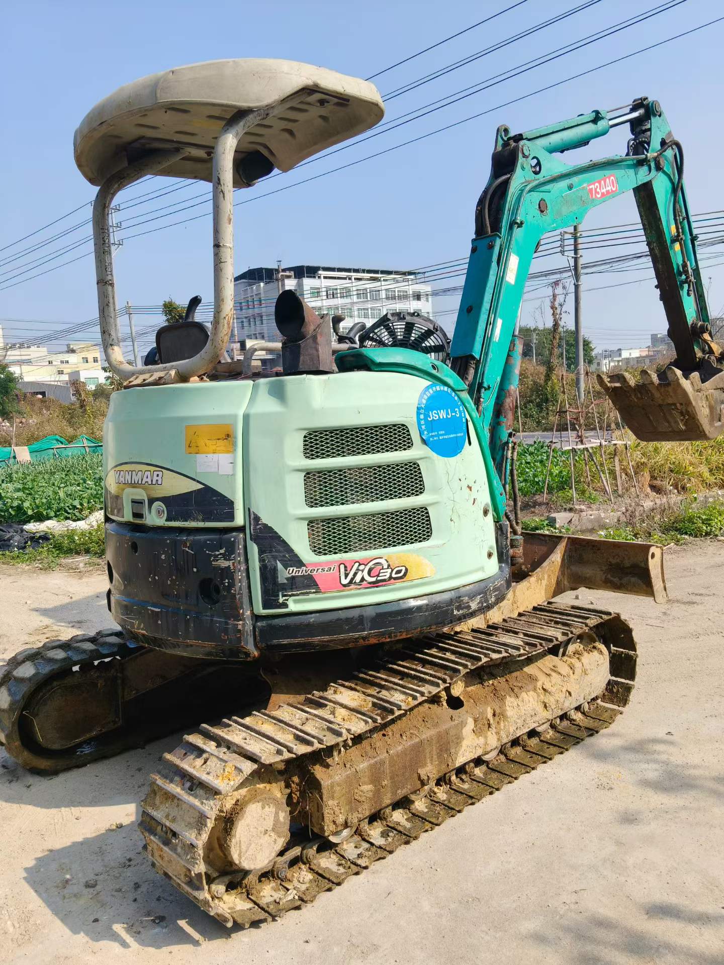Used Yanmar Vio 50-7A Excavator 2016 Model / 9