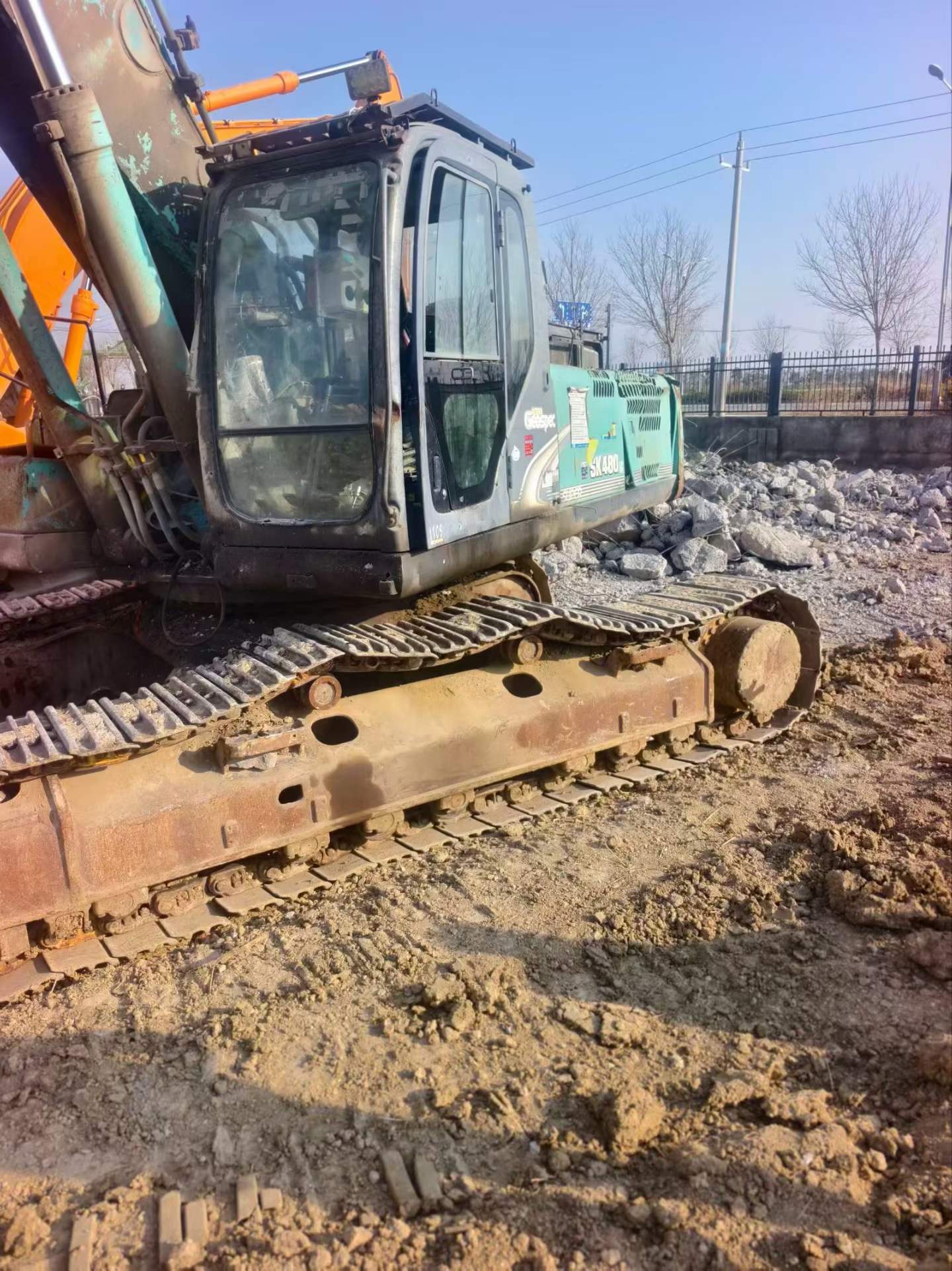 Used Kobelco SK480 Excavator 2016 Model / 2