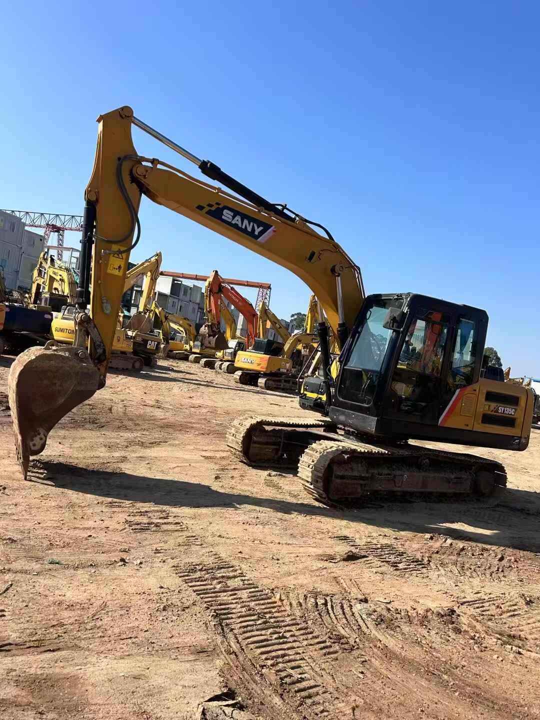 Used Sany SY135 Excavator 2021 Model / 2
