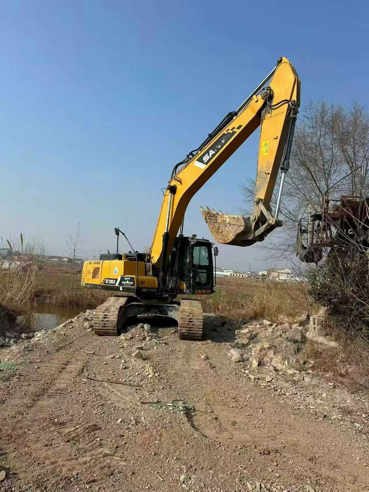 Used Sany SY205H Excavator 2018 Model / 2
