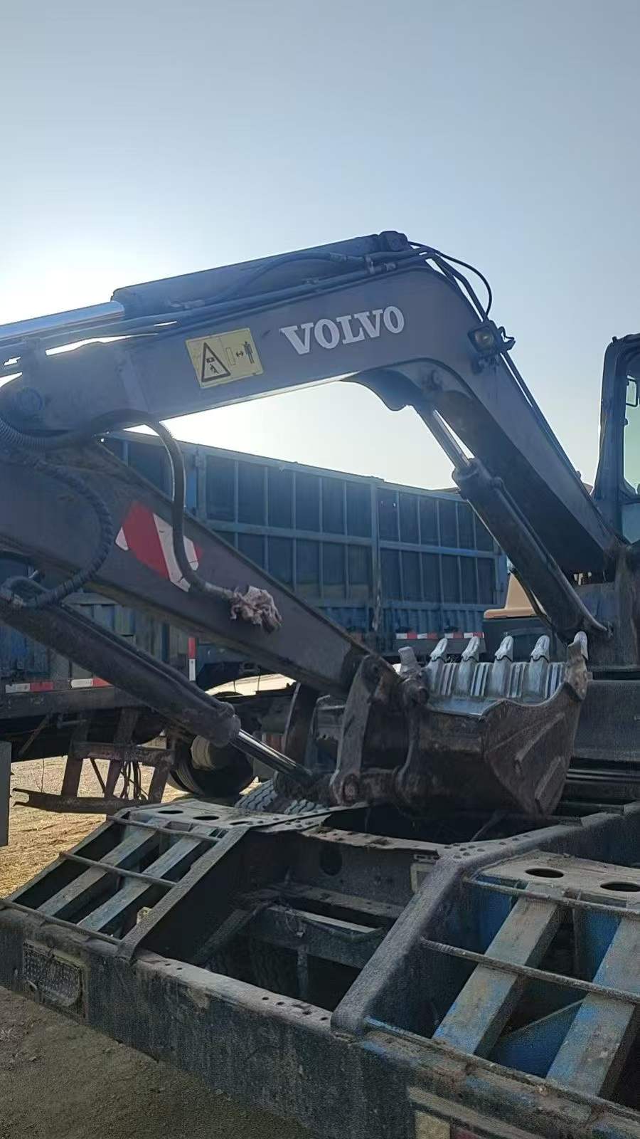 Used Volvo EW55 Excavator 2016 Model / 3