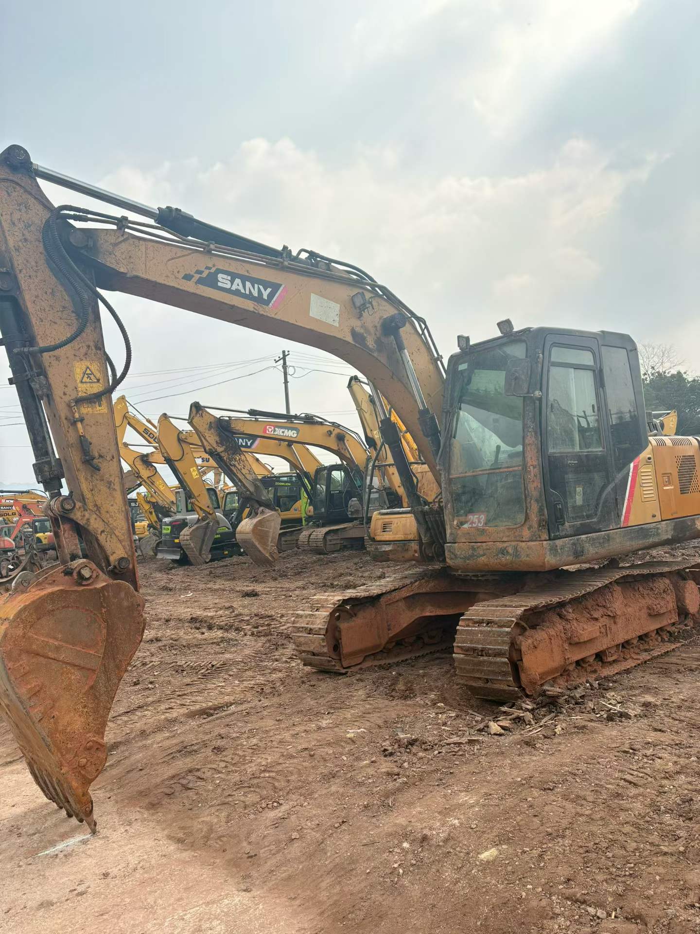 Used Sany SY125H Excavator 2018 Model / 2