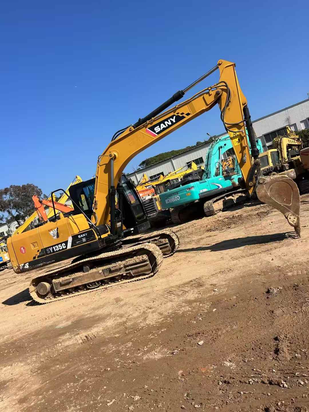 Used Sany SY135 Excavator 2021 Model / 8