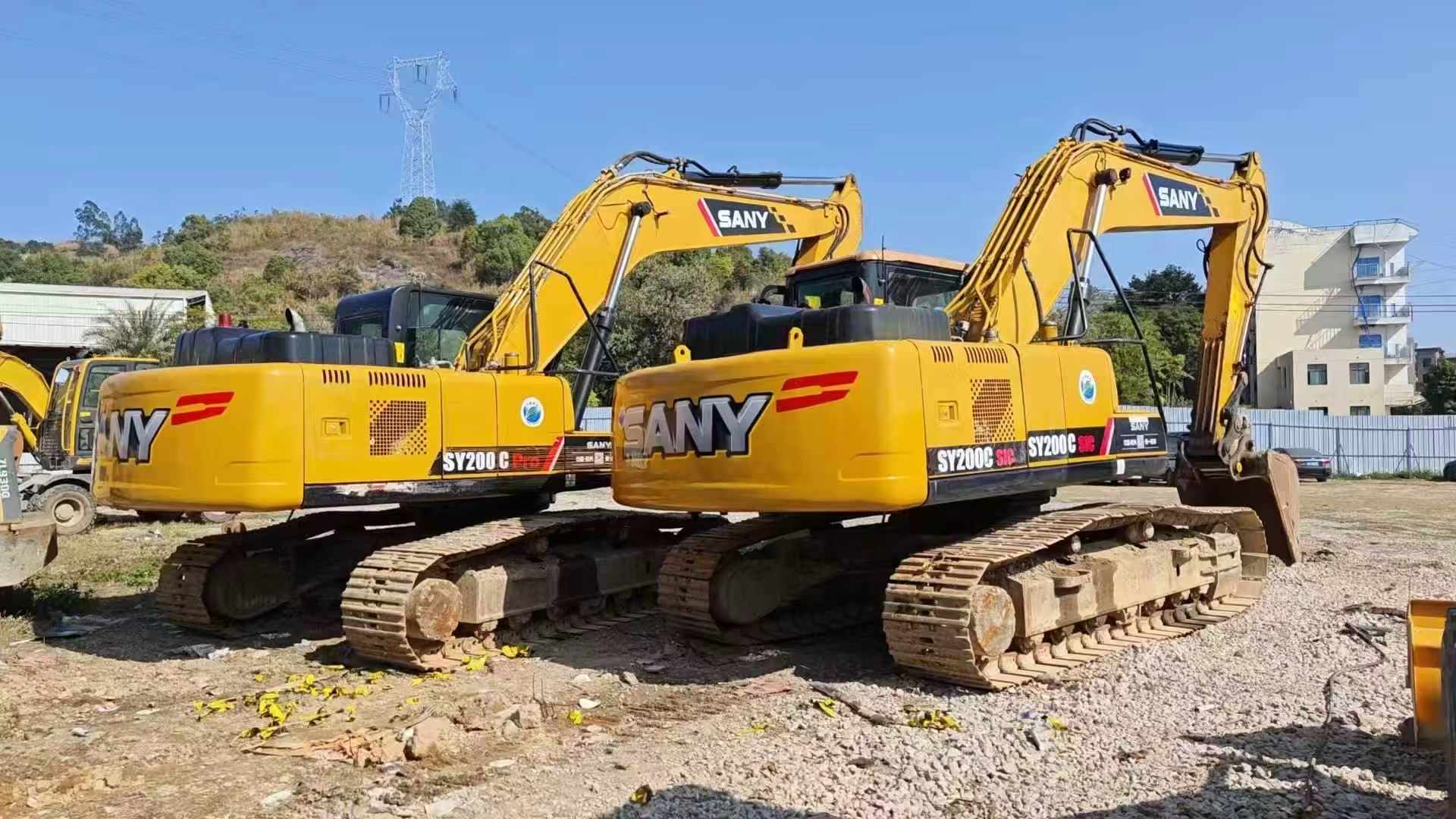 Used Sany SY205H Excavator 2016 Model / 9