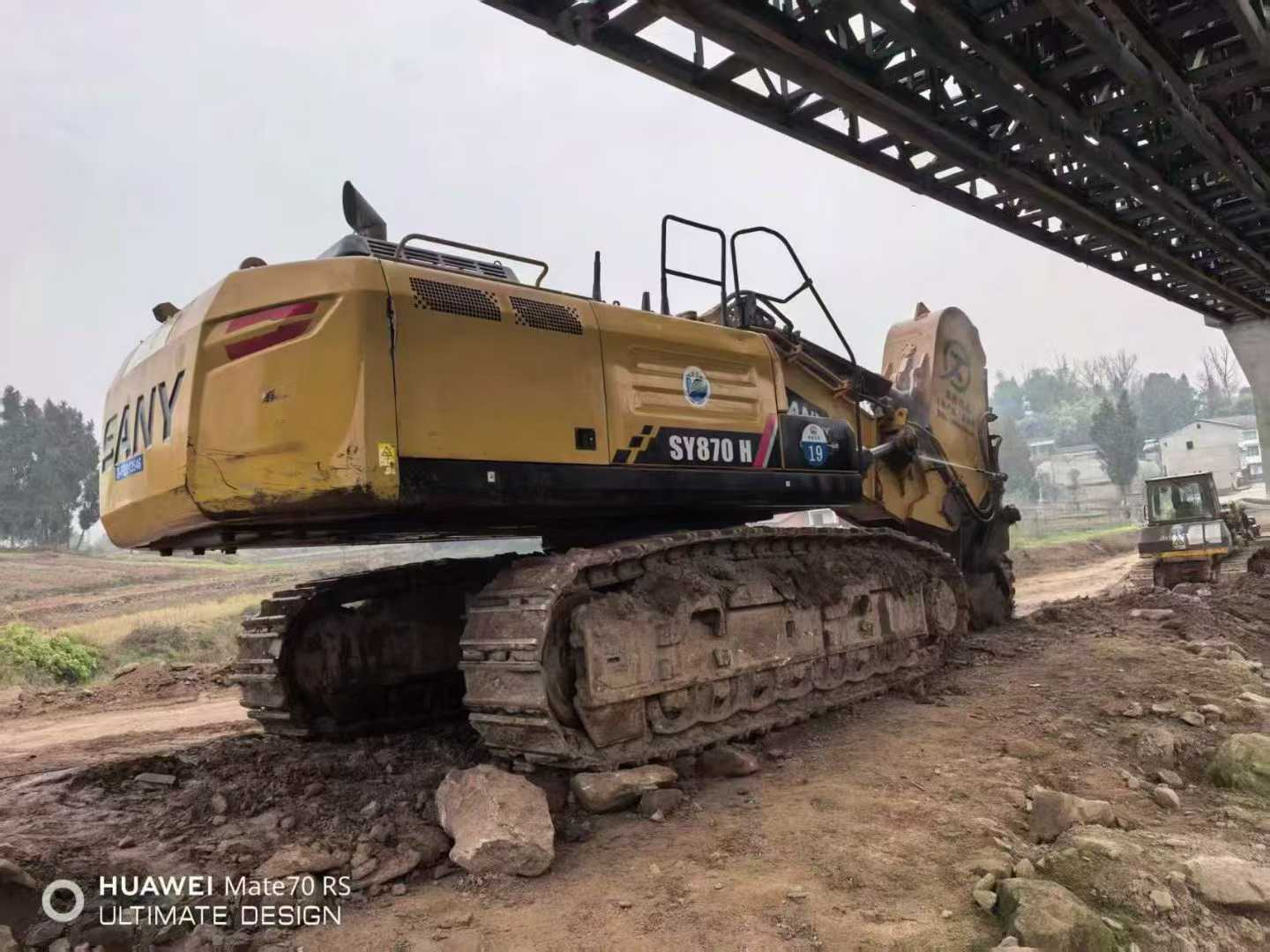 Used Sany SY870H Excavator 2021 Model / 2