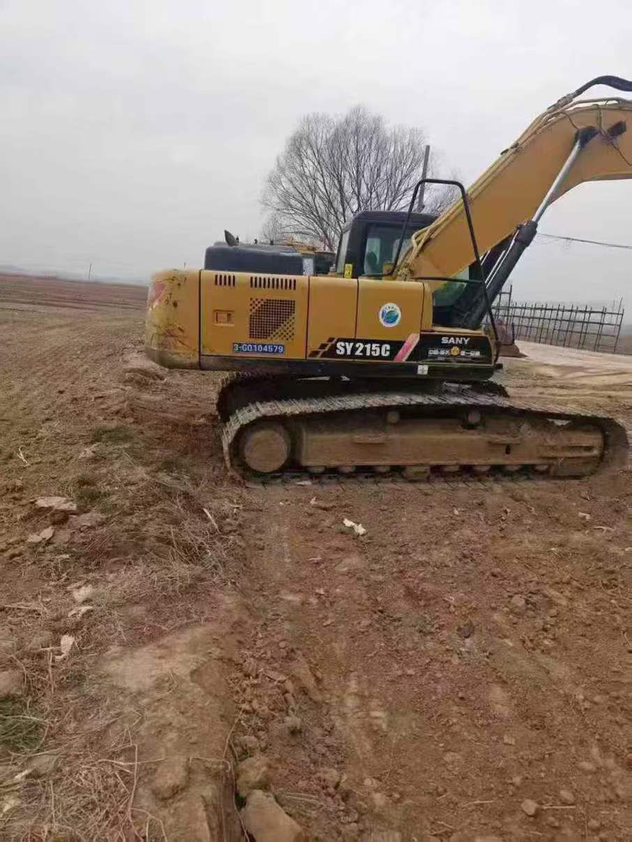 Used Sany SY215W Excavator 2017 Model / 3