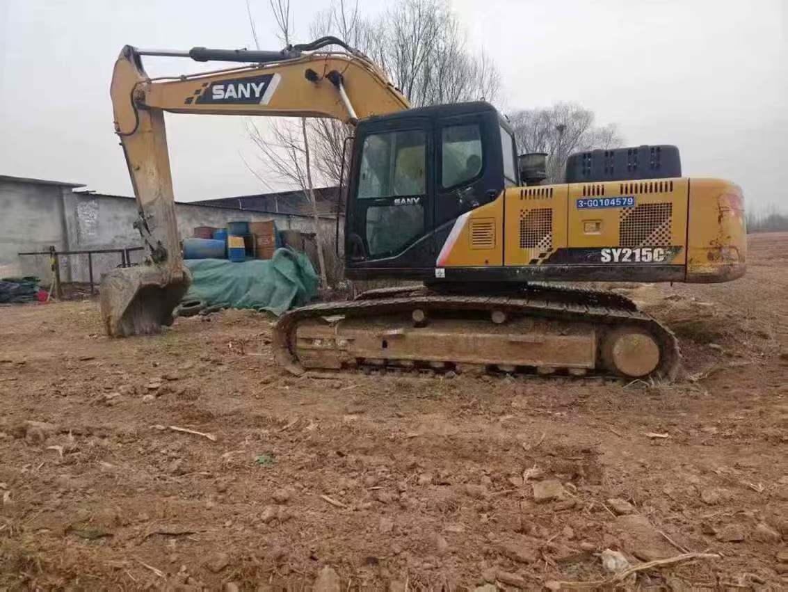 Used Sany SY215W Excavator 2017 Model / 4