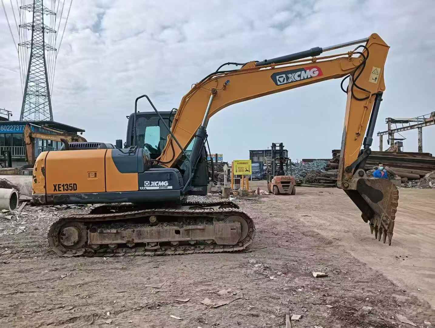 Used XCMG XE135GA Excavator 2016 Model / 2