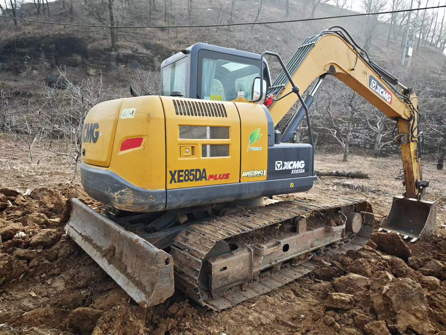 Used XCMG XE75WD Excavator 2016 Model / 5