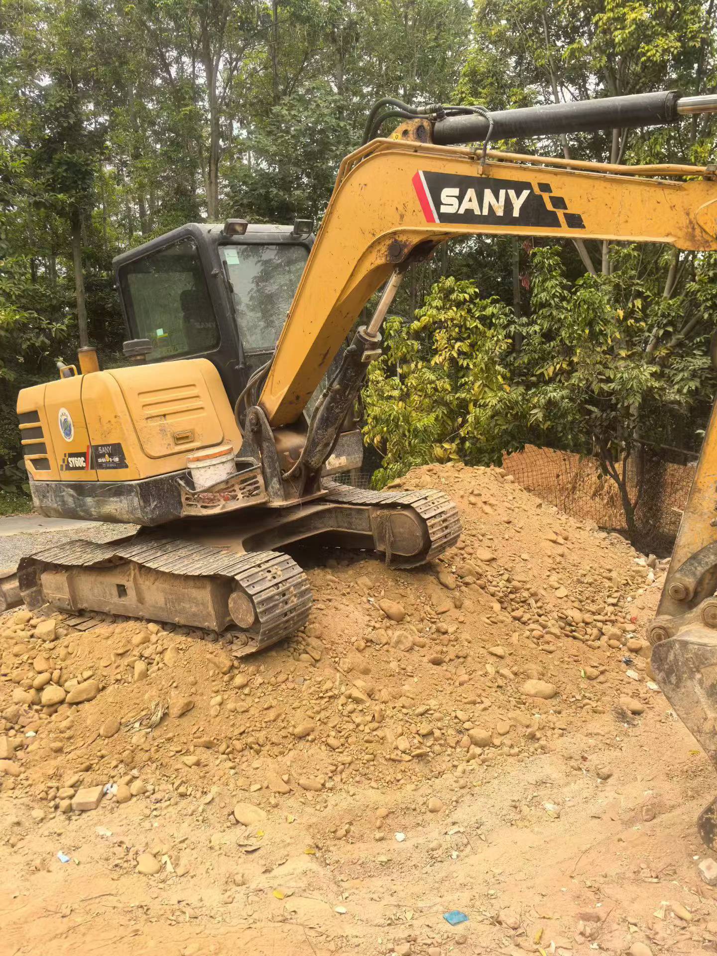 Used Sany SY55 Excavator 2016 Model / 2