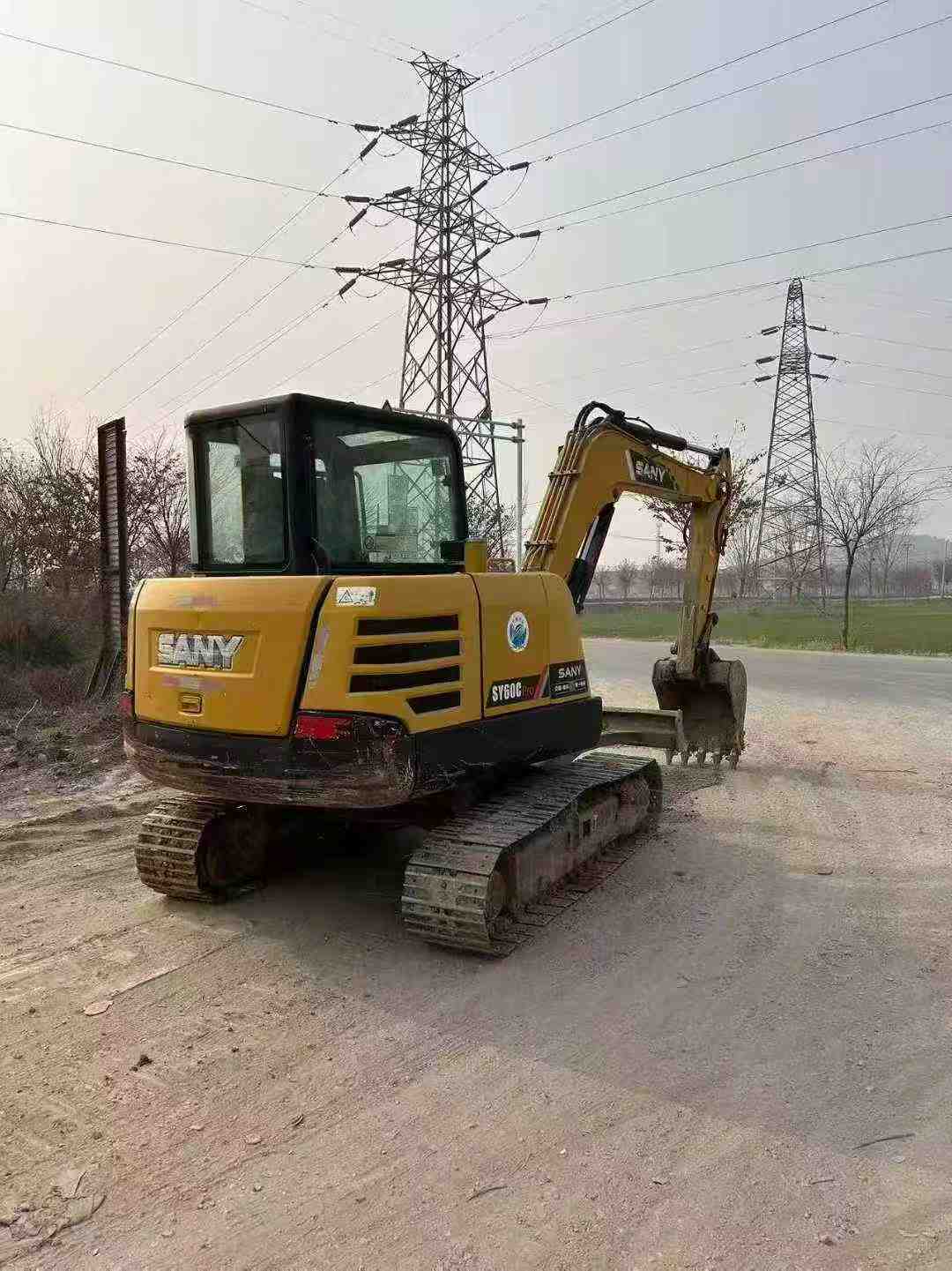 Used Sany SY55 Excavator 2018 Model / 2