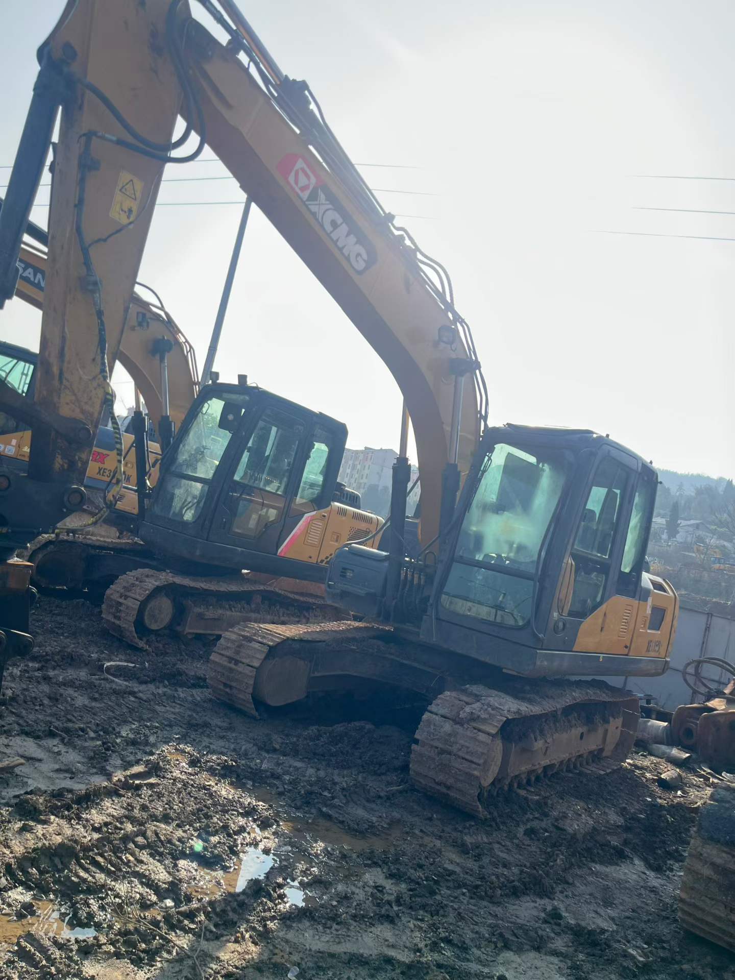 Used XCMG XE135GA Excavator 2021 Model / 5