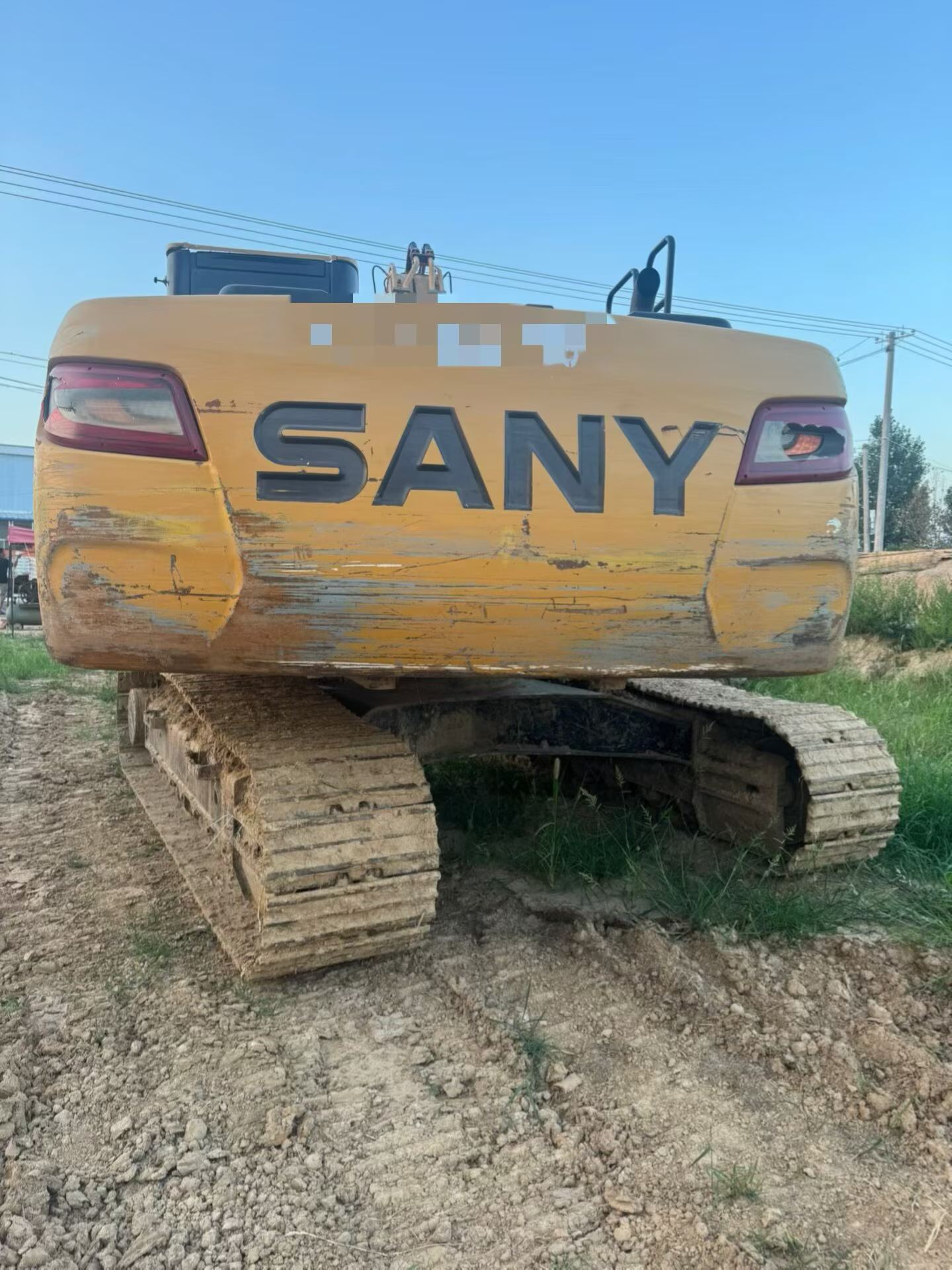 Used Sany SY215W Excavator 2017 Model / 2