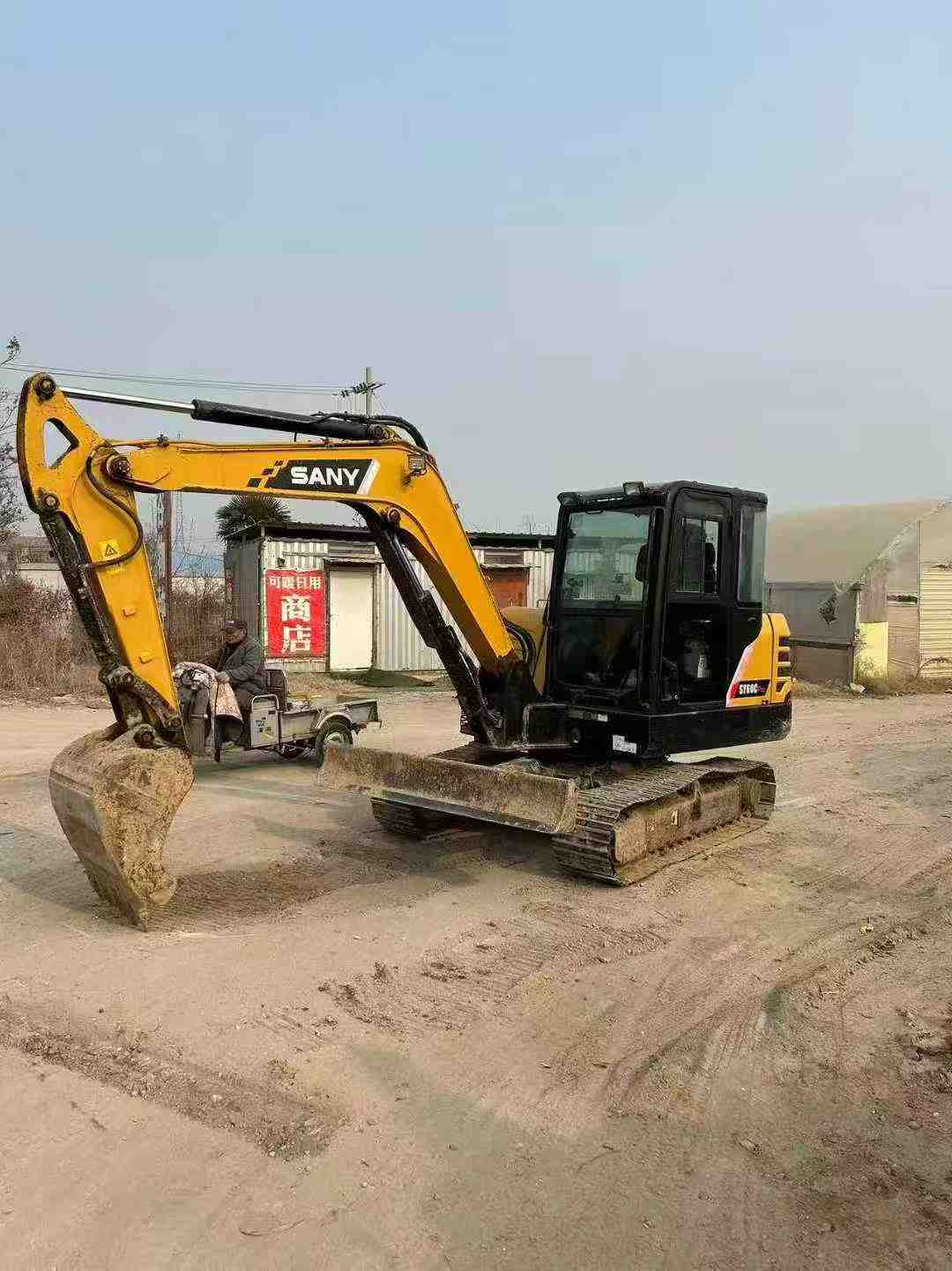 Used Sany SY55 Excavator 2018 Model / 8
