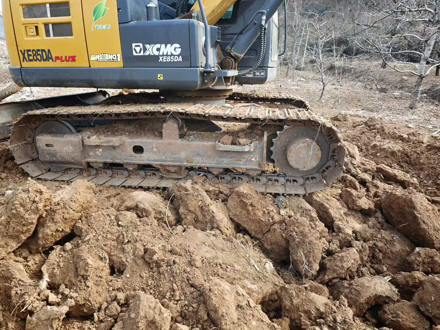 Used XCMG XE75WD Excavator 2016 Model / 4