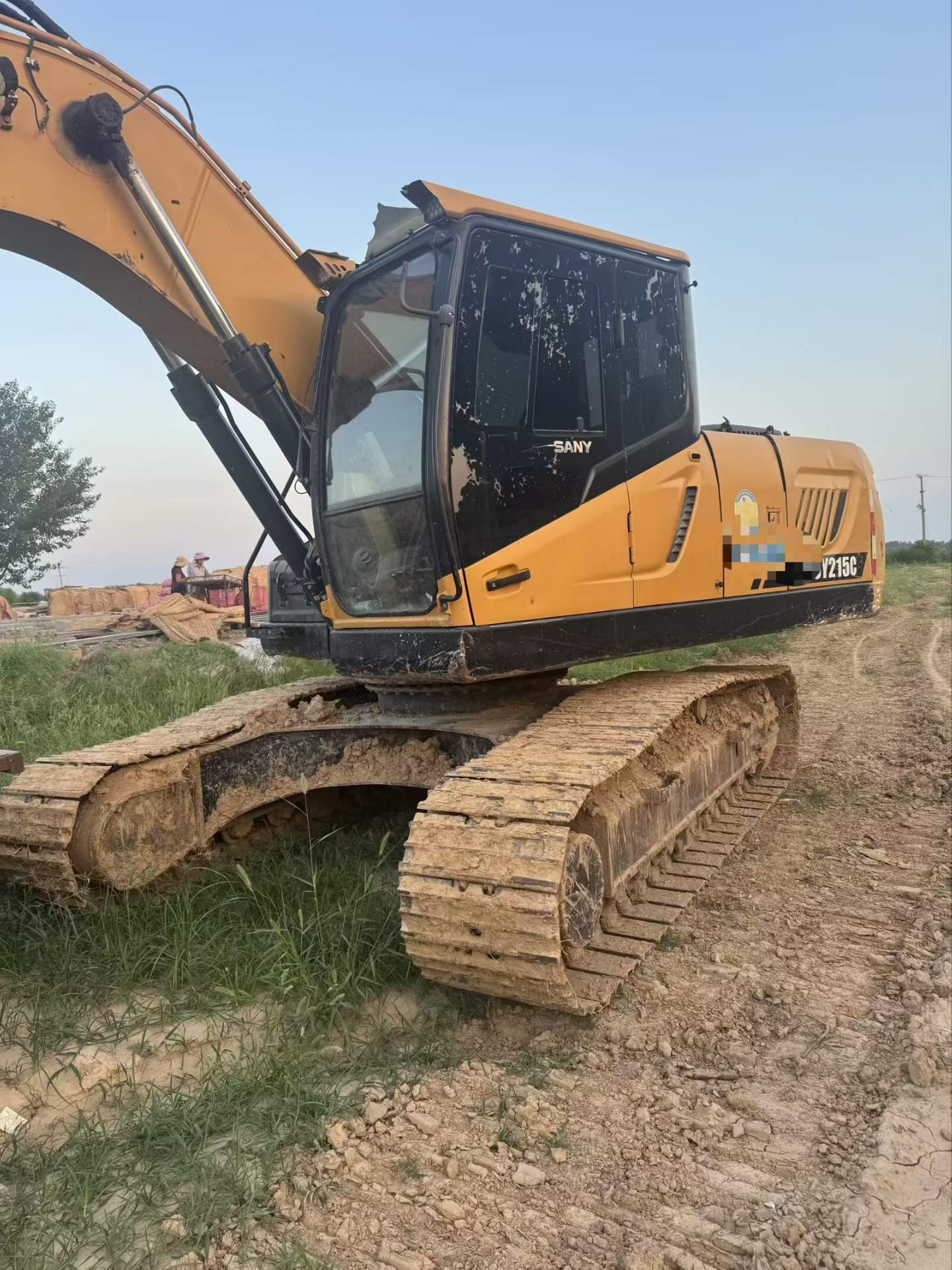 Buy Sany SY215W Used Excavator