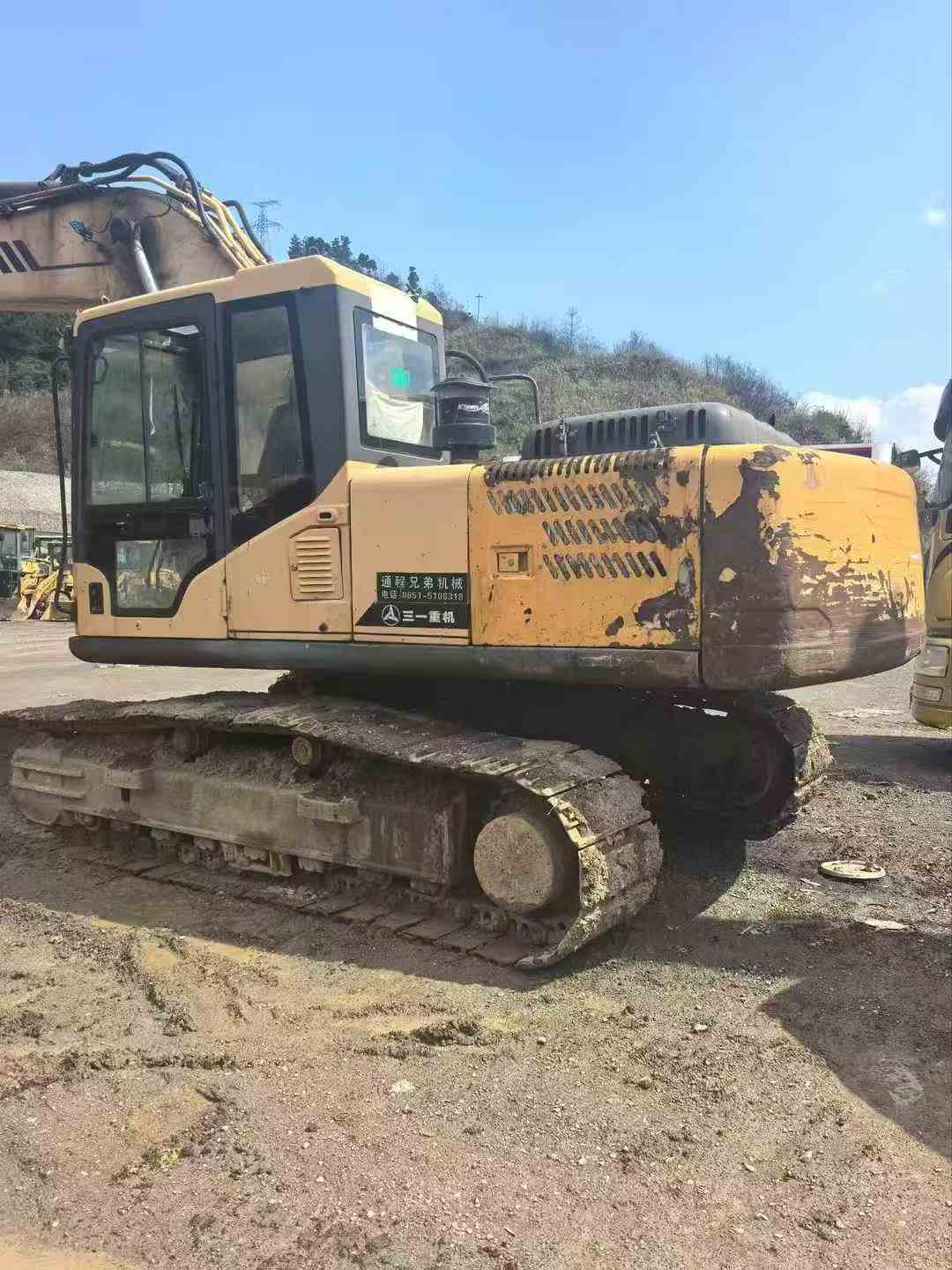 Buy Sany SY215W Used Excavator