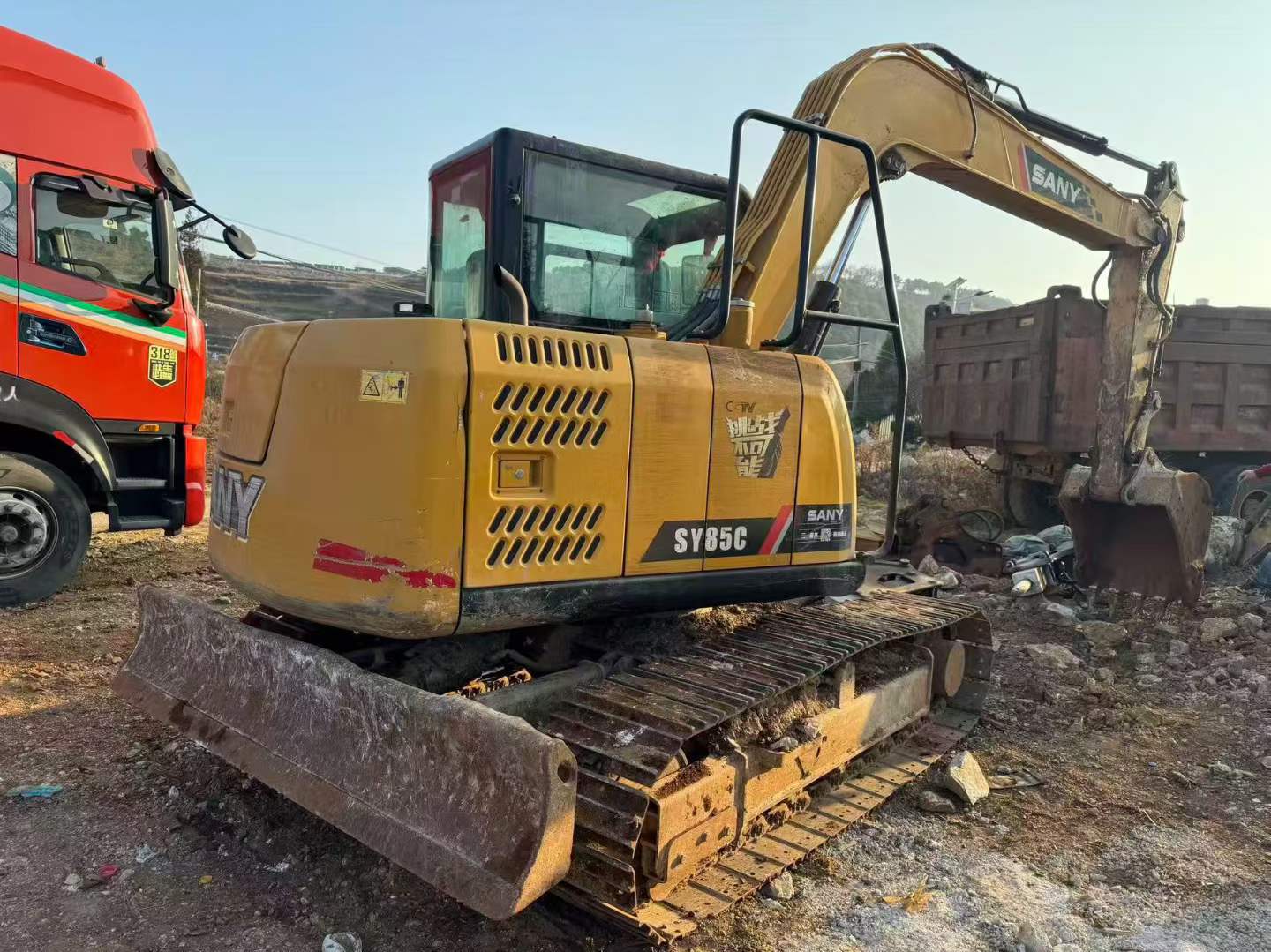 Buy Sany SY75 Used Excavator
