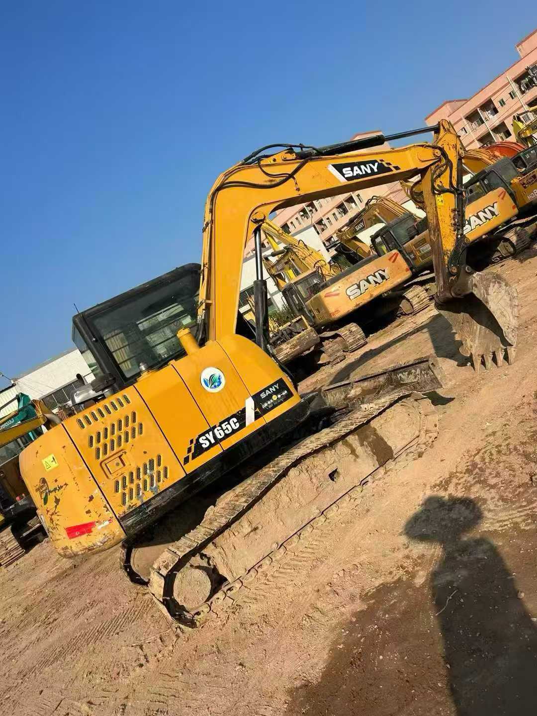 Used Sany SY65W Excavator 2018 Model / 6
