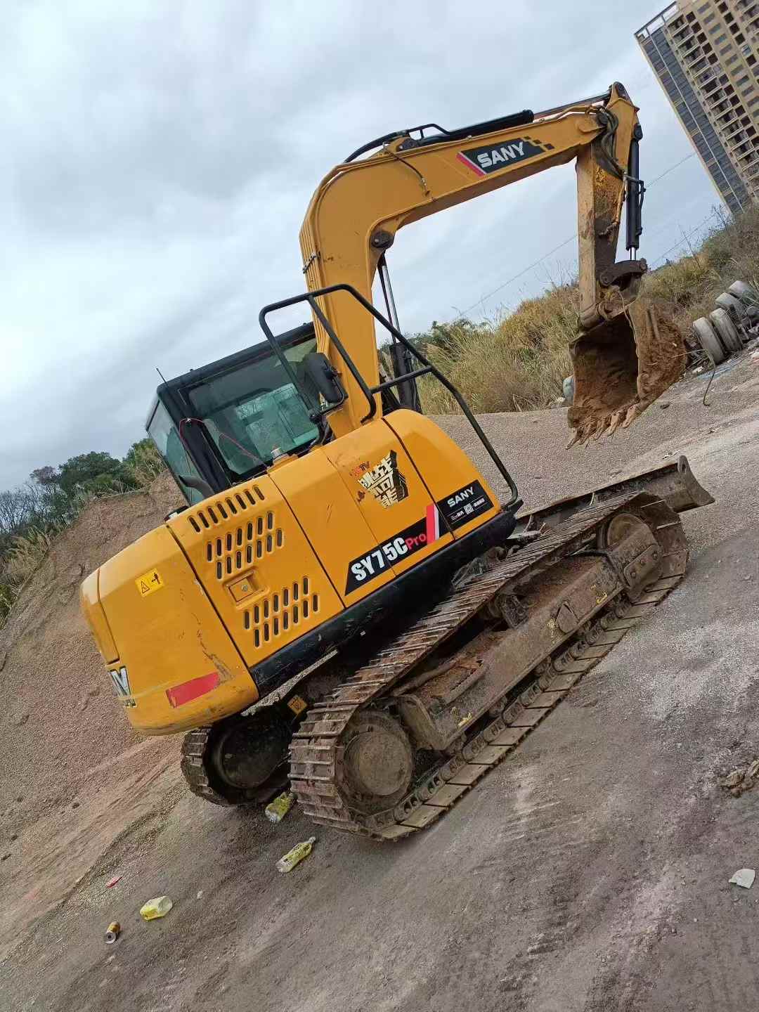 Used Sany SY75 Excavator 2022 Model / 4