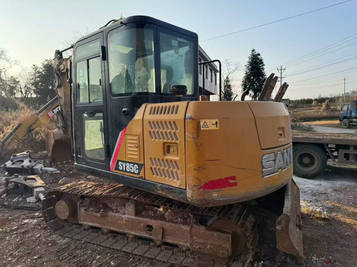 Used Sany SY75 Excavator 2022 Model / 2